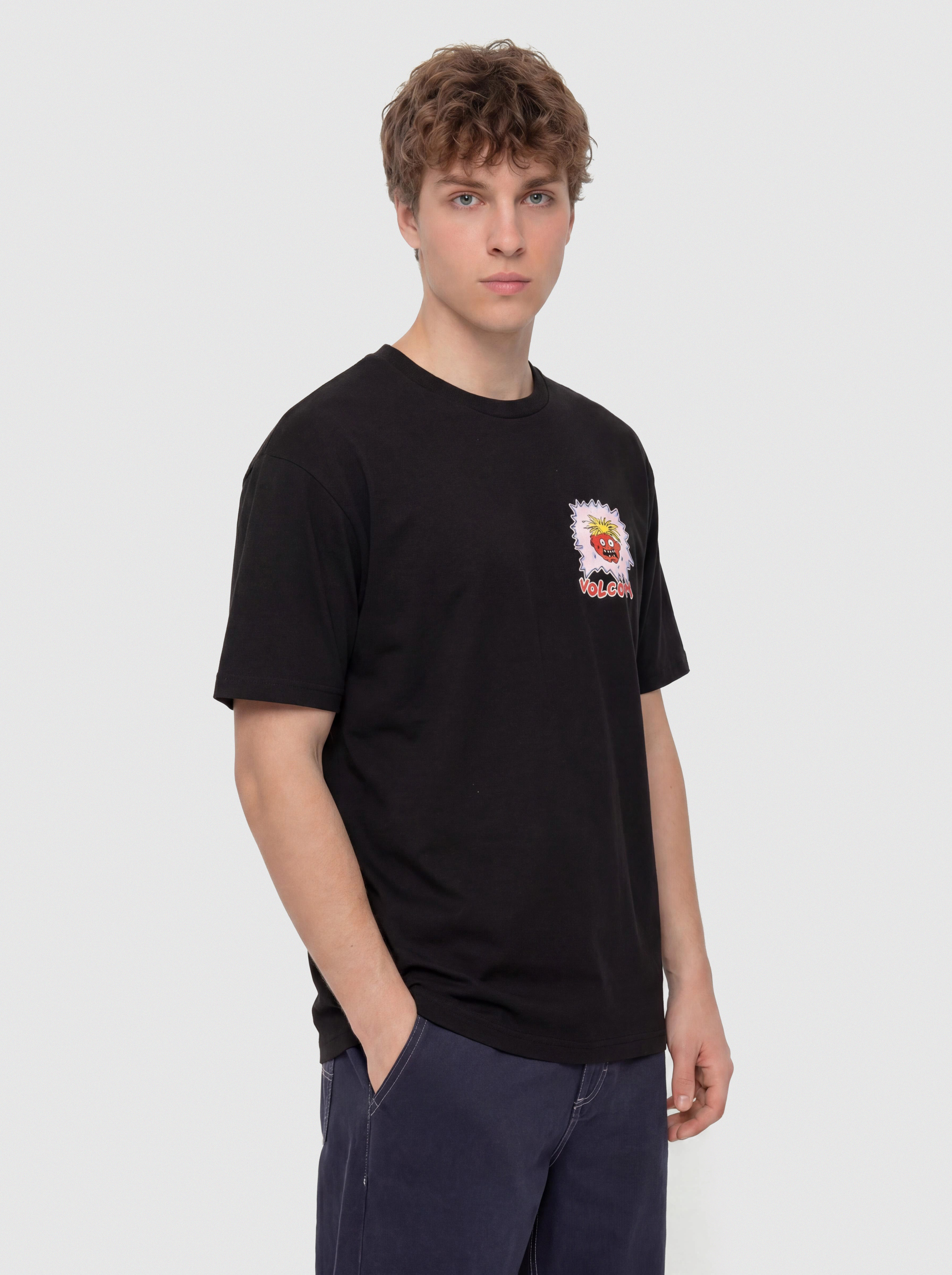 Tricou Volcom Chomp Chomp (black)