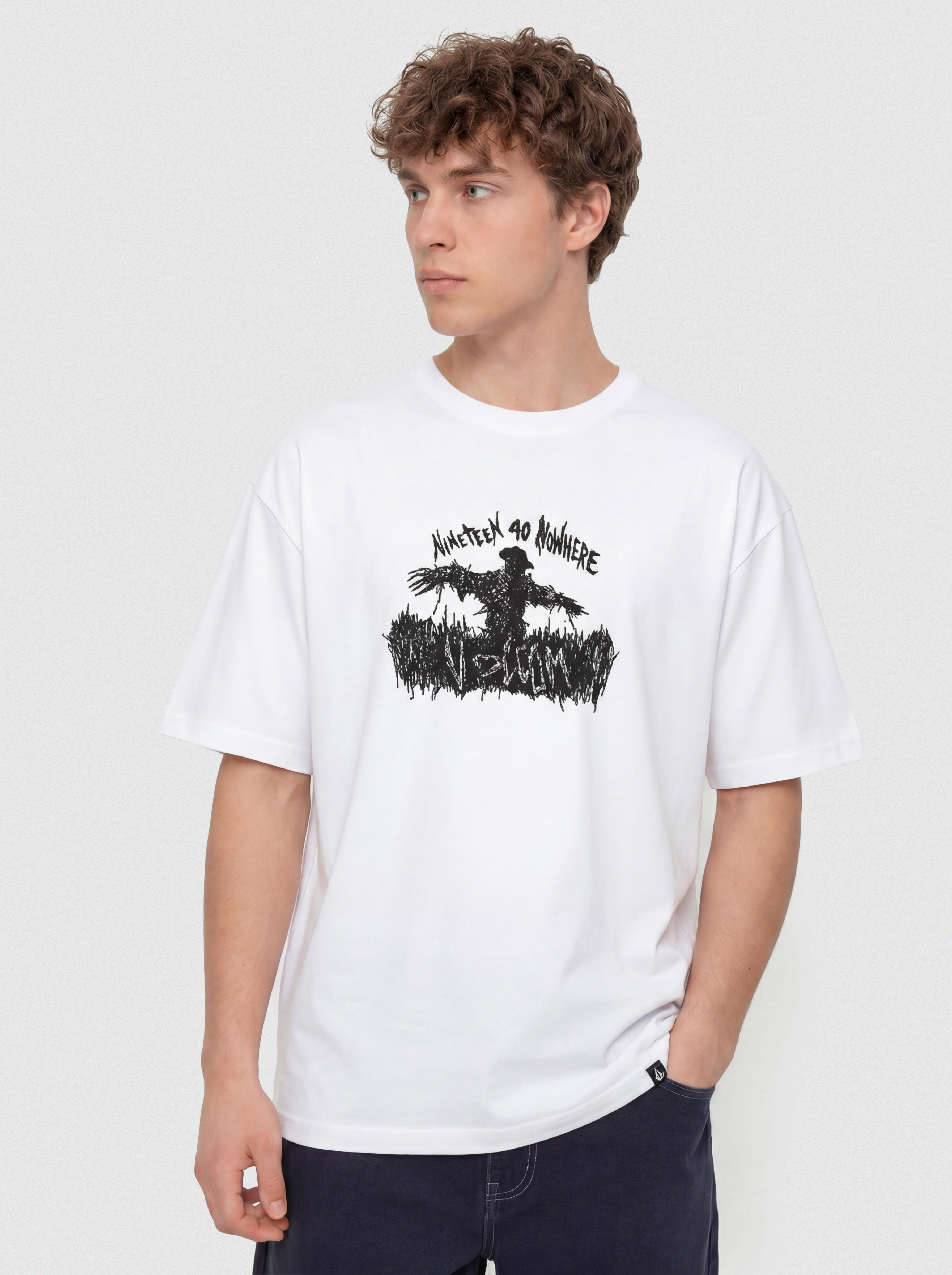 Tricou Volcom Fa Gony Zubizarreta Lse (white)