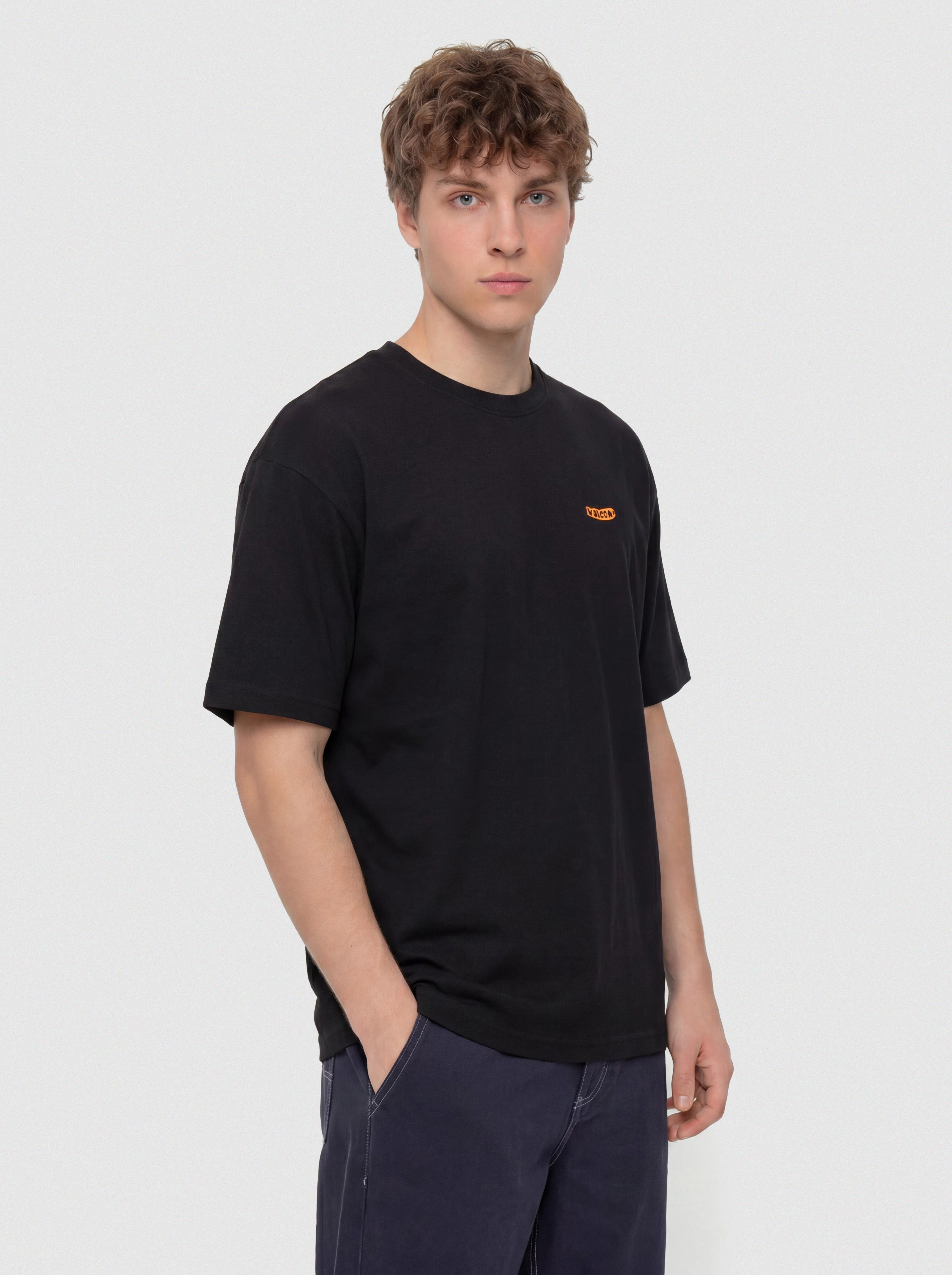 Tricou Volcom Pistol Stone Lse (black)