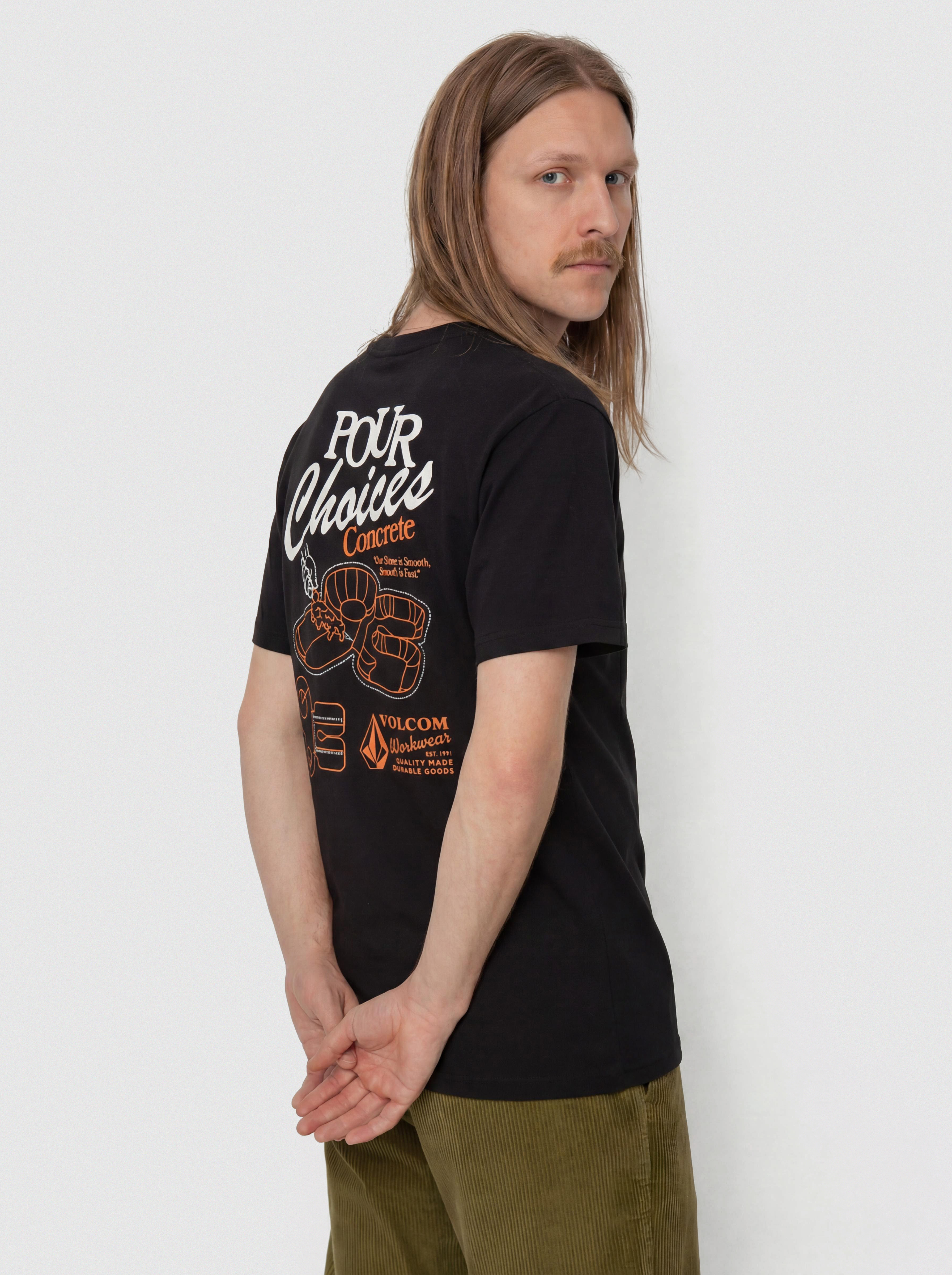 Tricou Volcom Pour Choices Bsc (black)