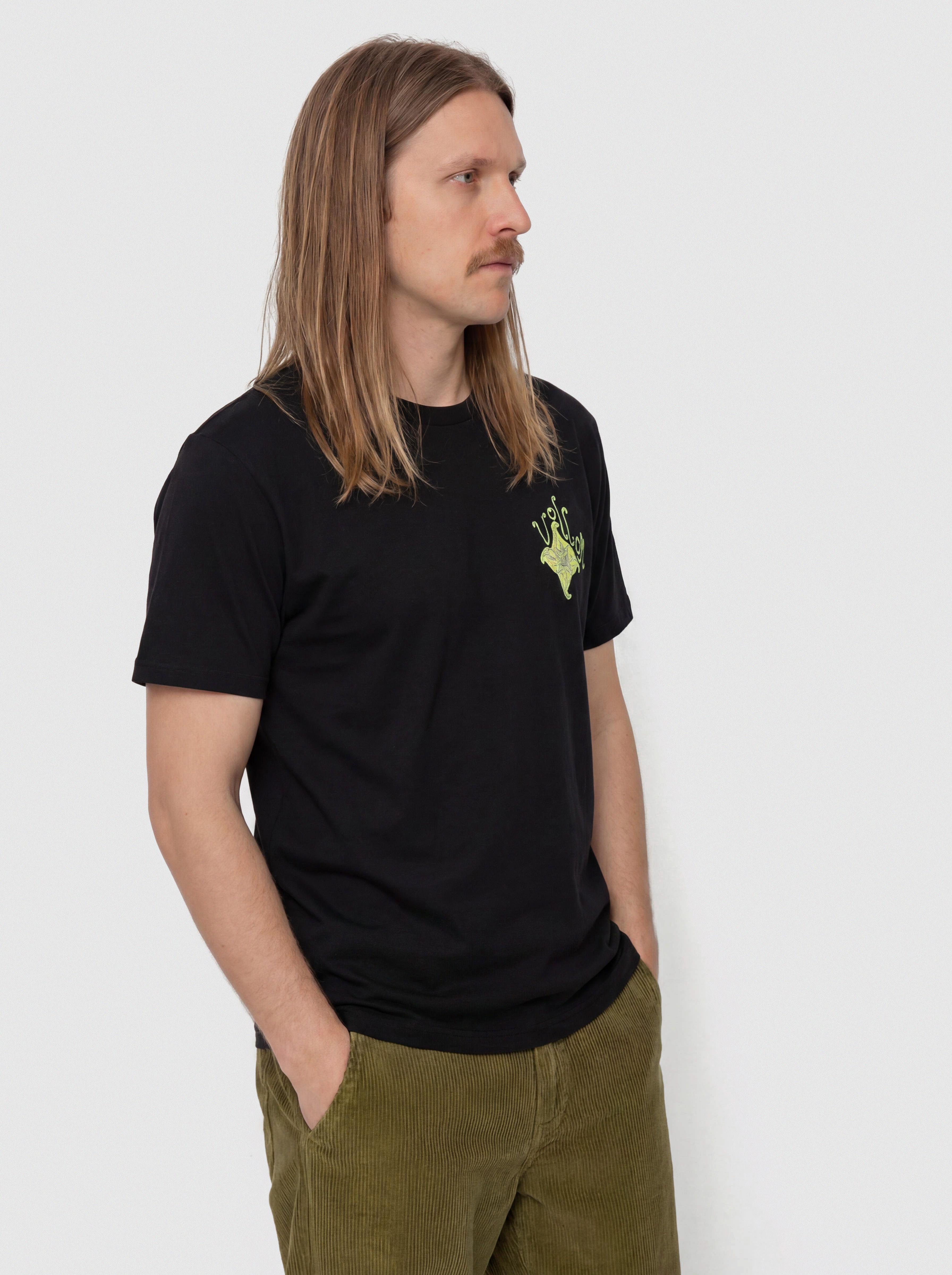 Tricou Volcom Fishystar (black)