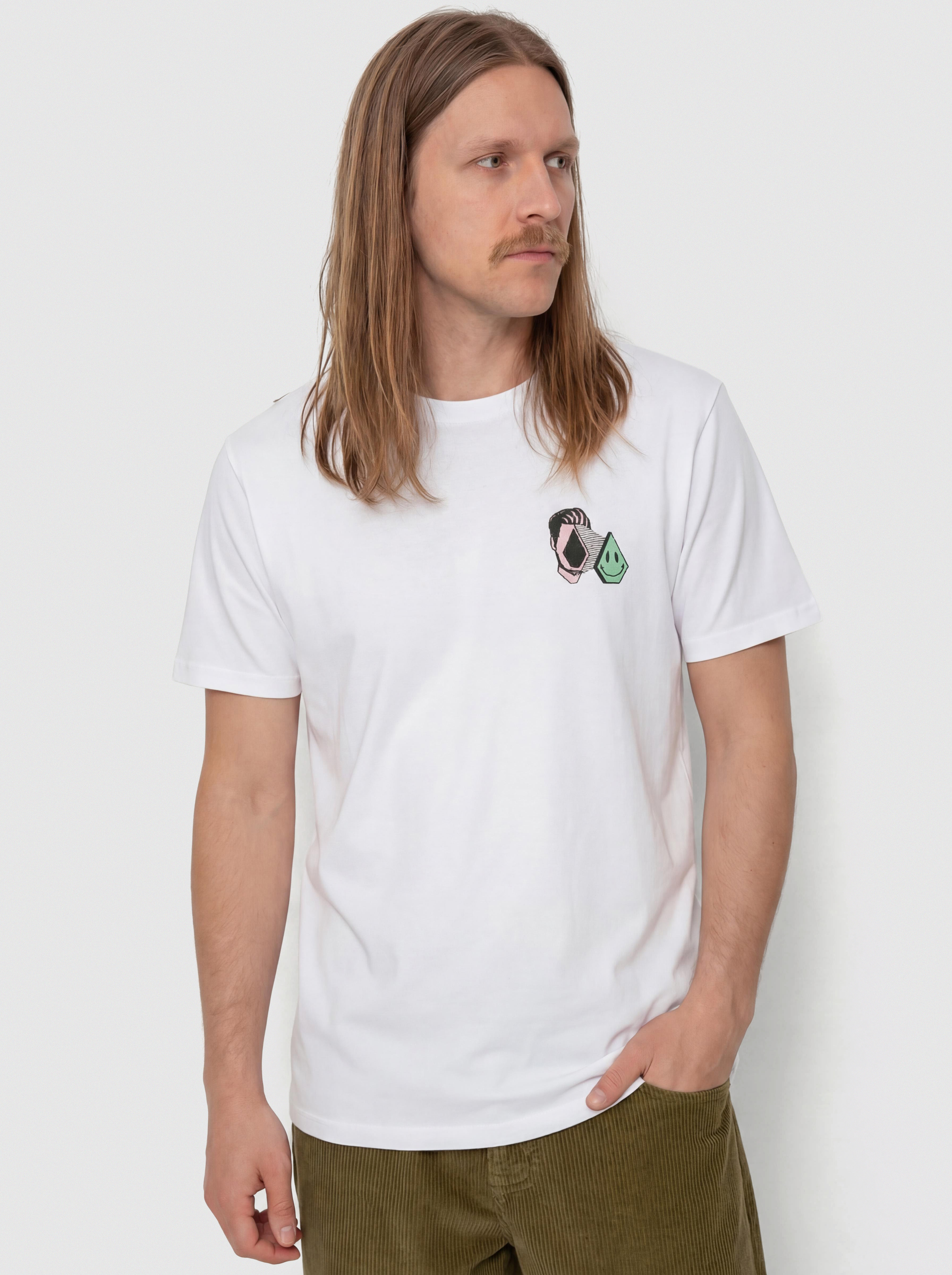 Tricou Volcom Aura Bsc (white)
