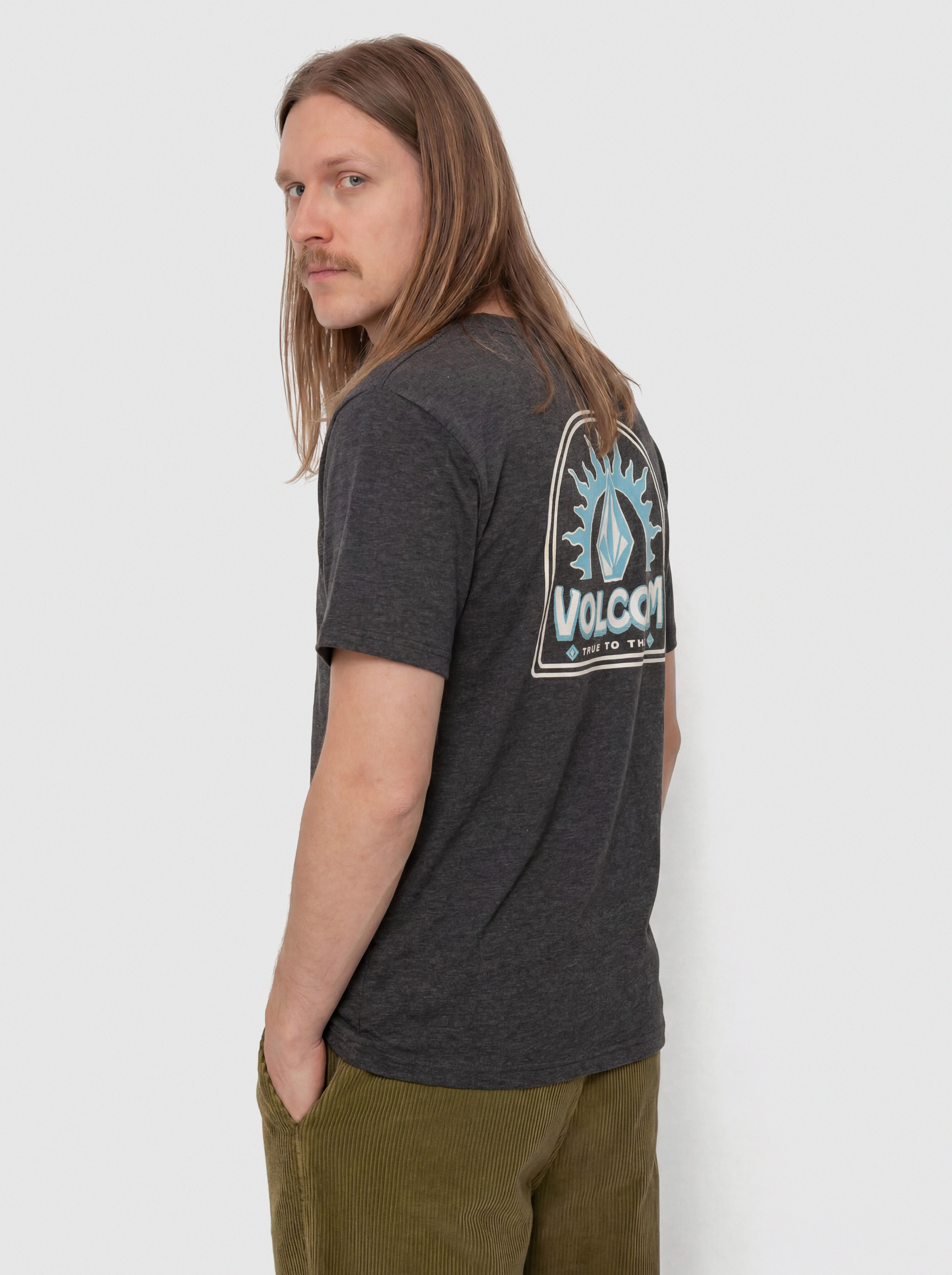 Tricou Volcom Solstice Hth (heather black)