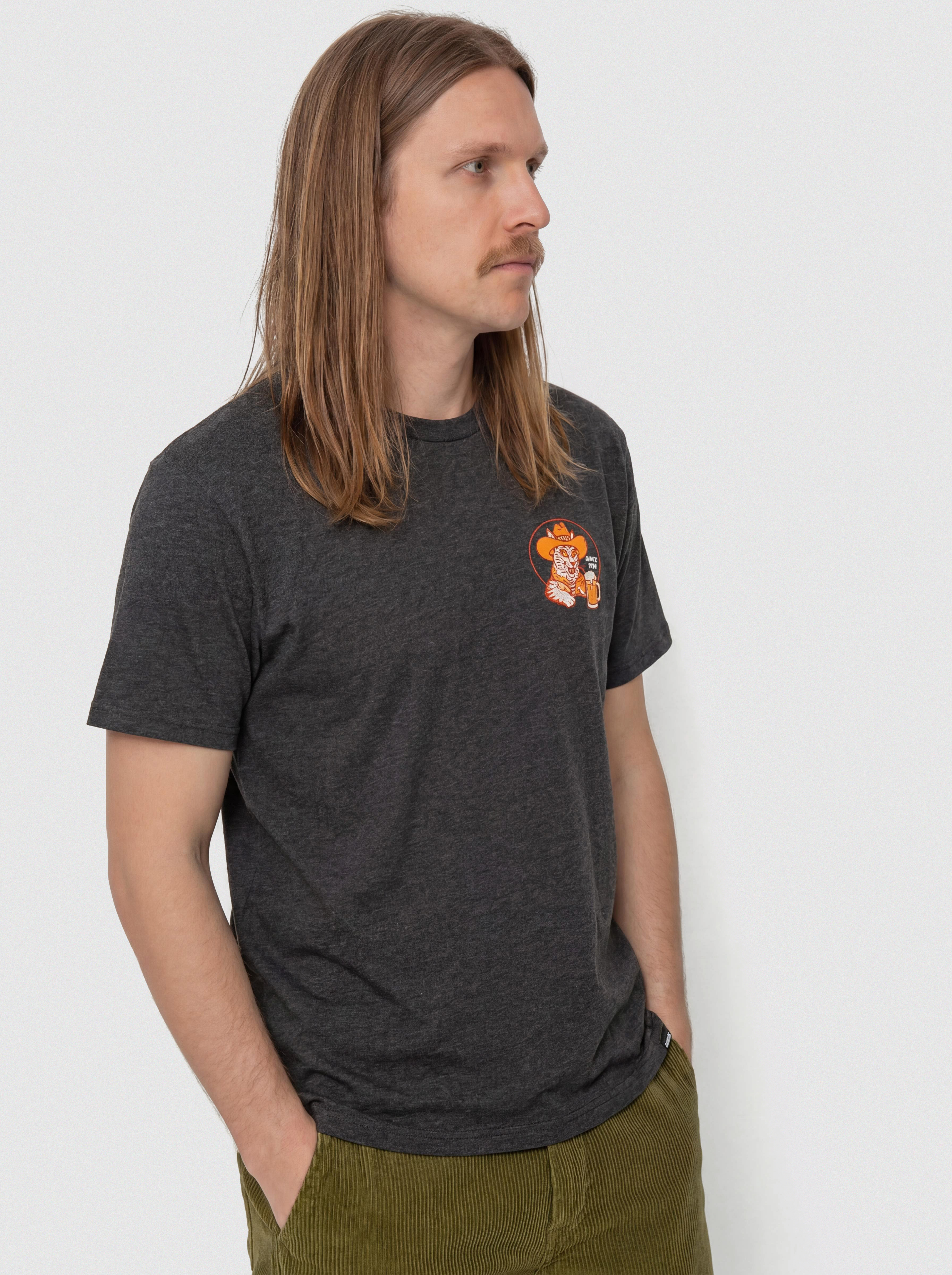 Tricou Volcom Meowdy Hth (heather black)