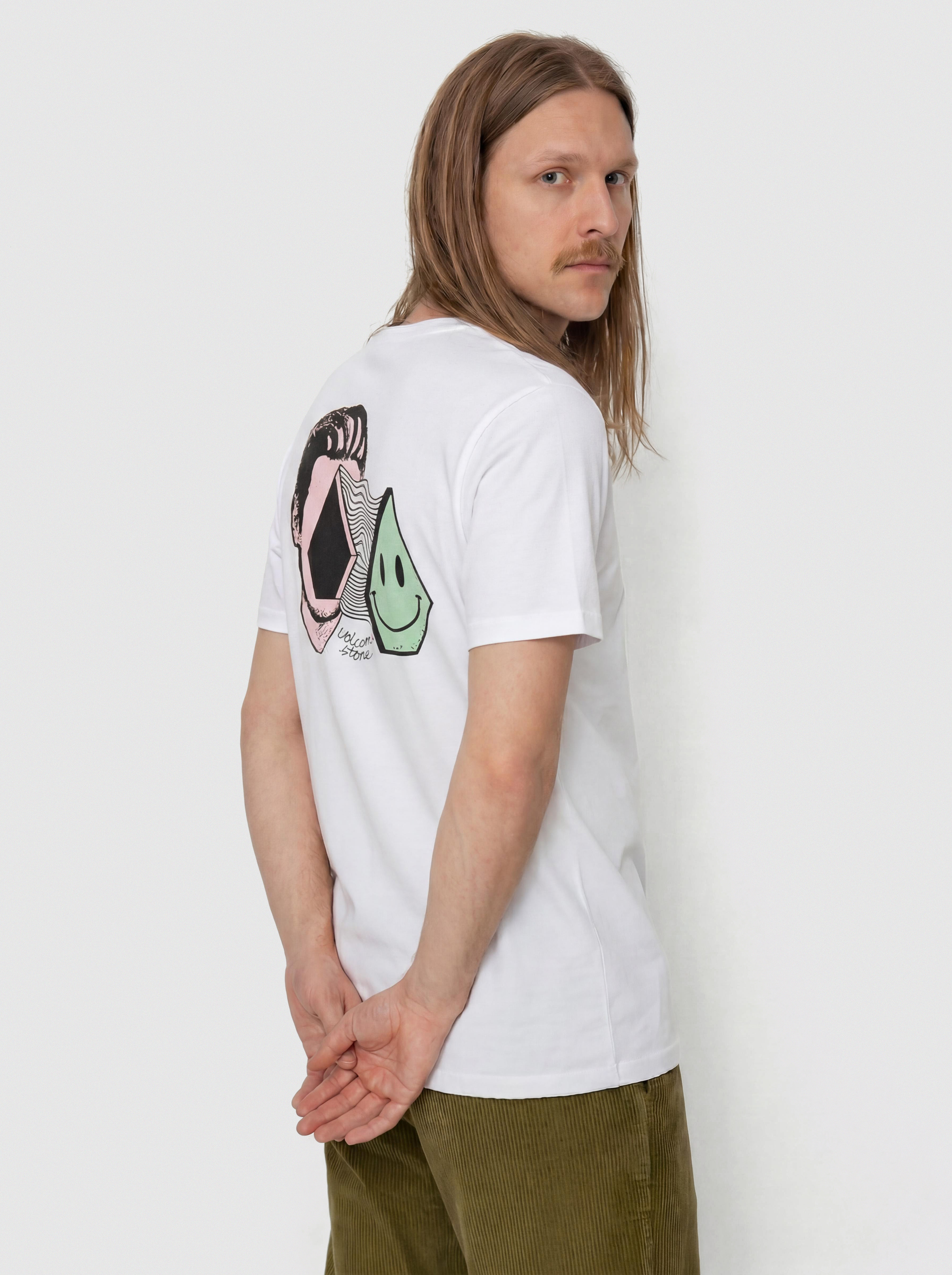 Tricou Volcom Aura Bsc (white)