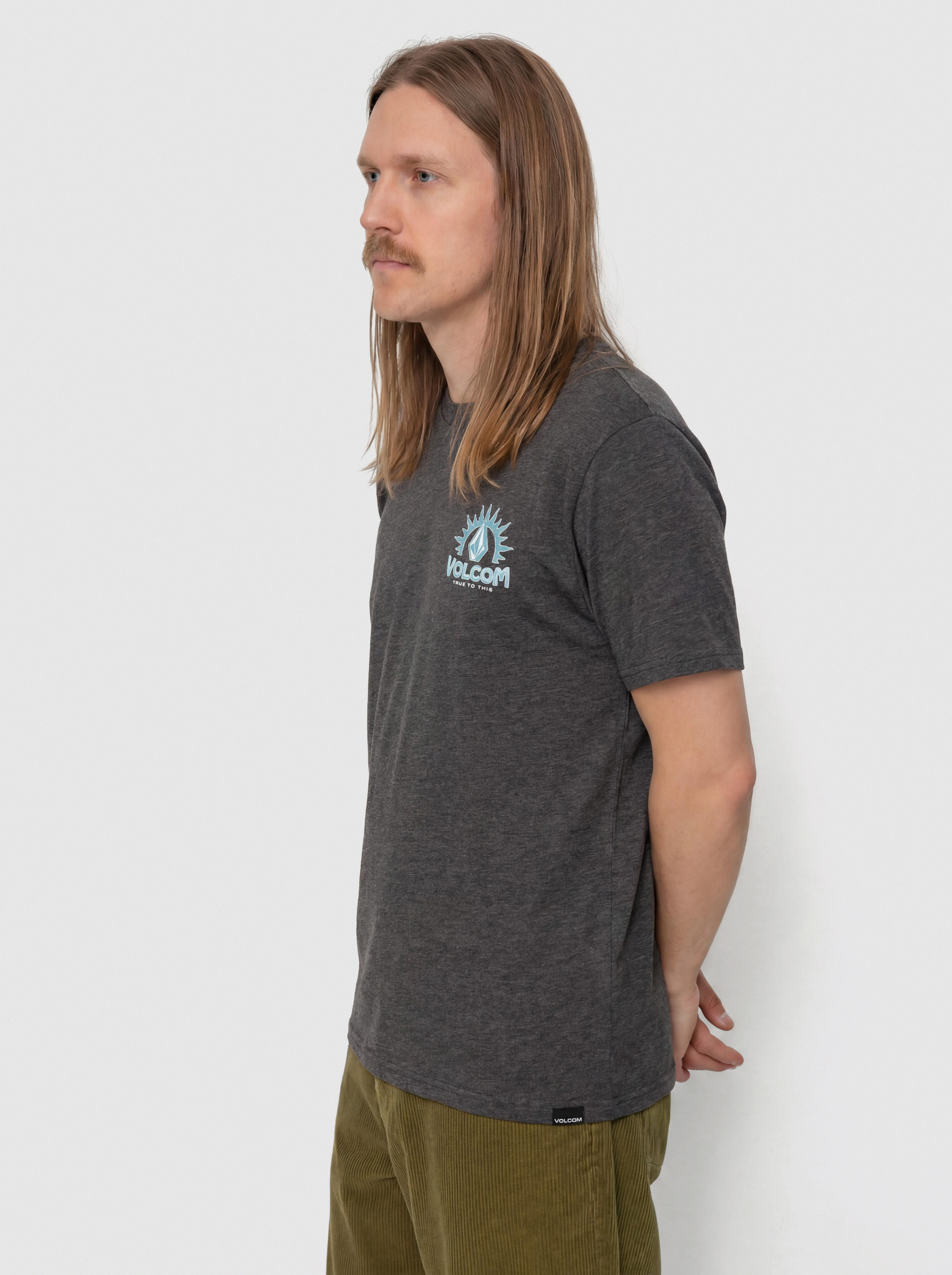 Tricou Volcom Solstice Hth (heather black)
