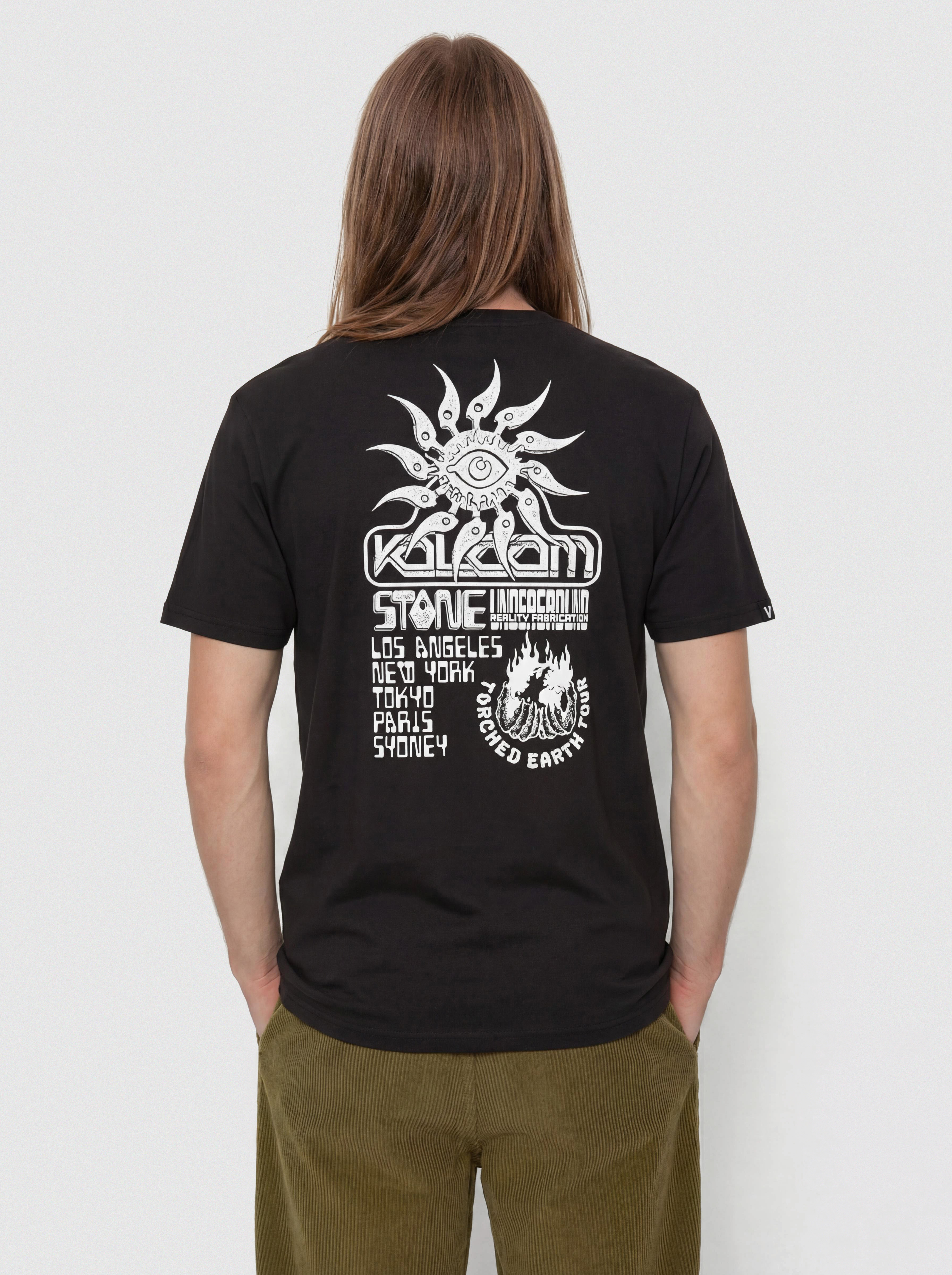 Tricou Volcom Realityfab Bsc (black)