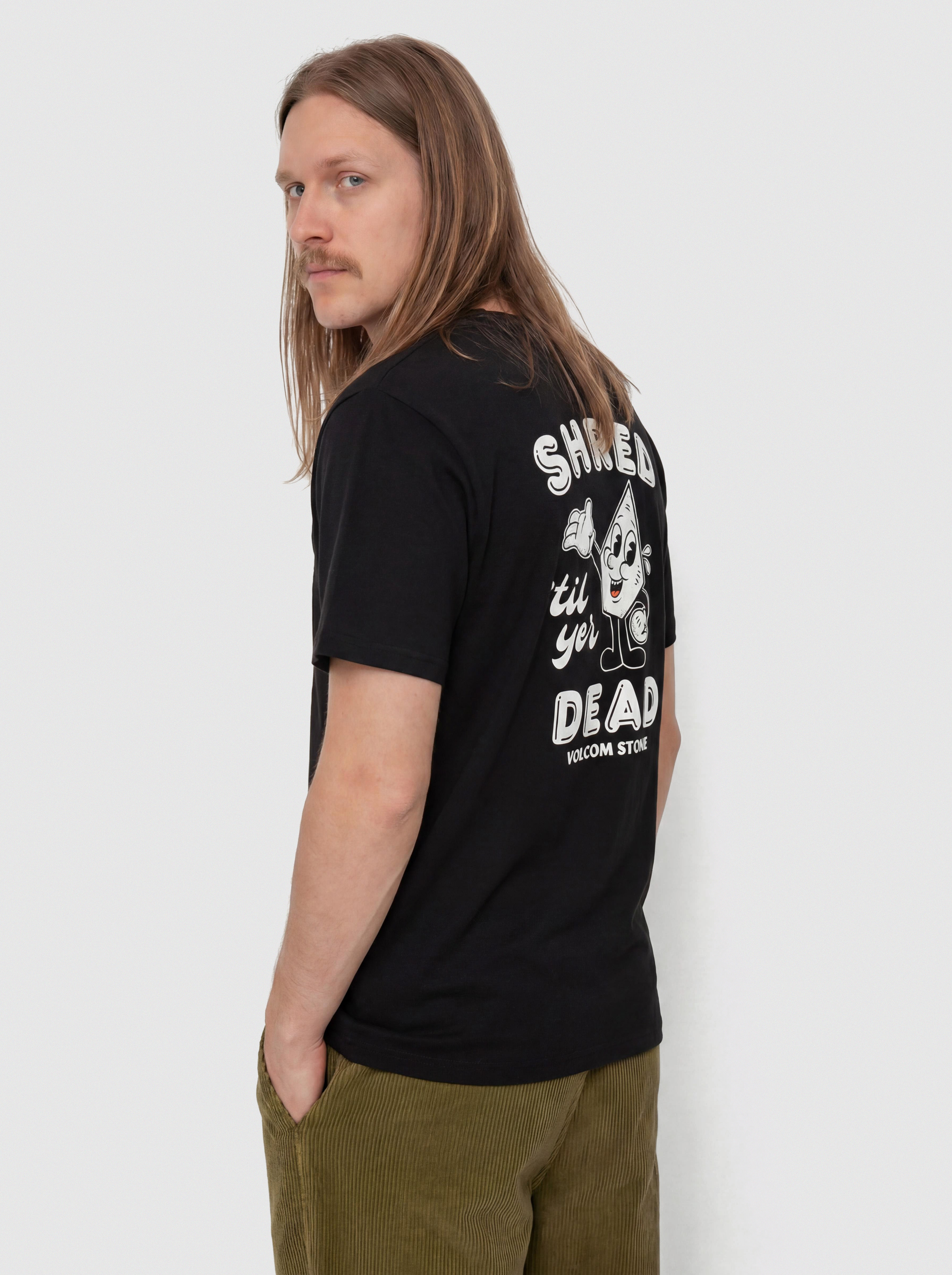 Tricou Volcom Miste Stone Bsc (black)