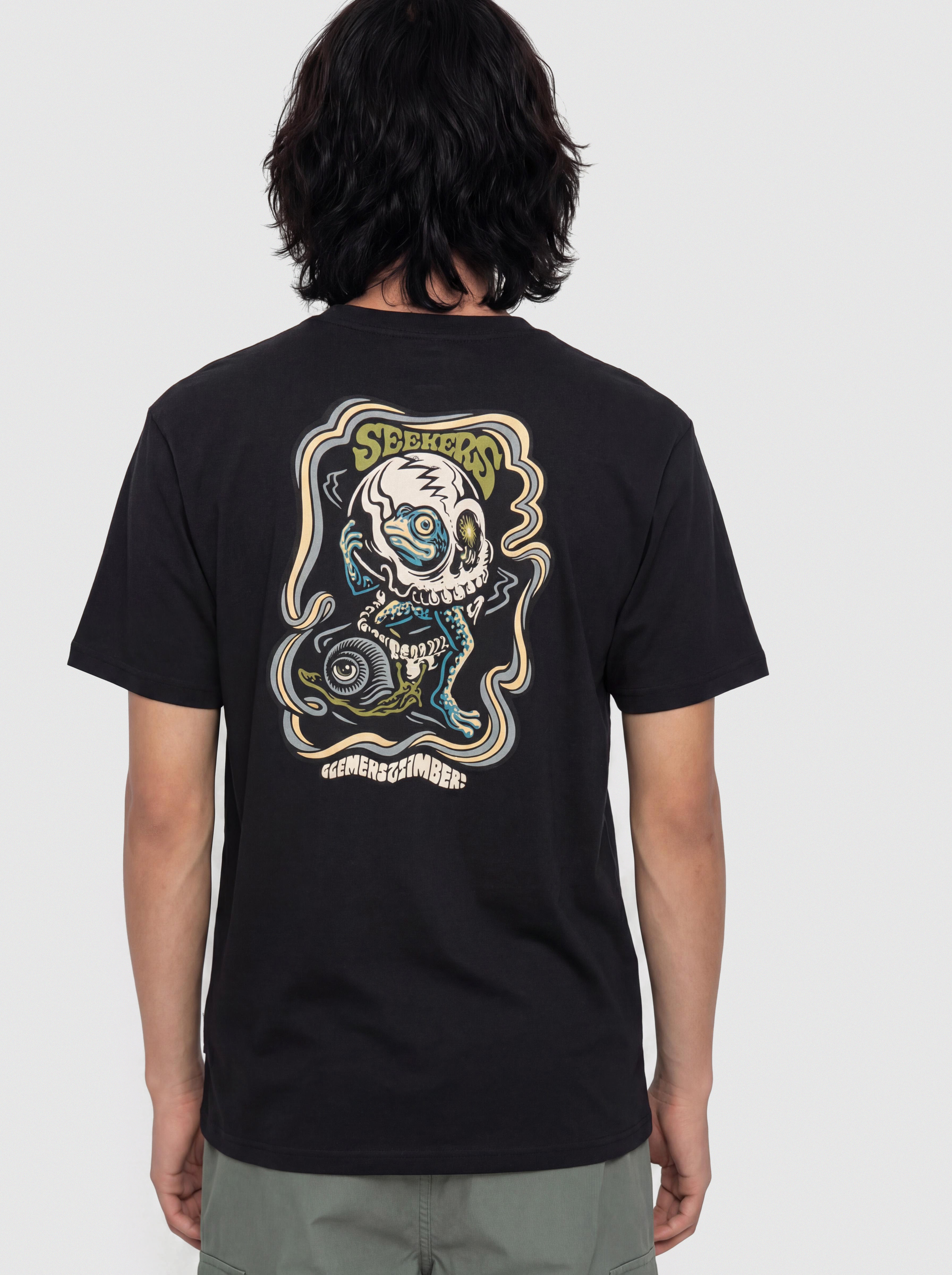 Tricou Element Timber Hermit (off black)