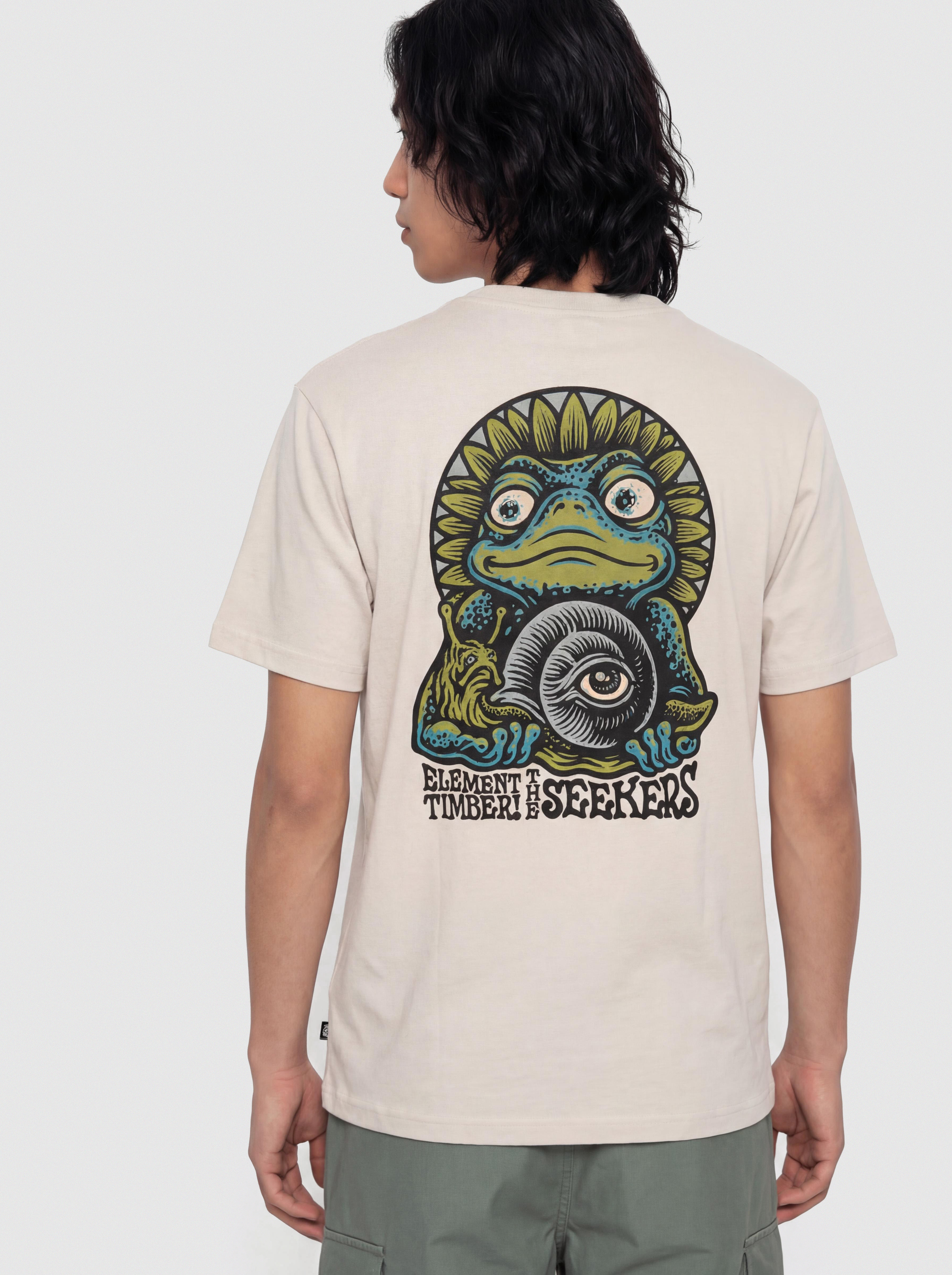 Tricou Element Timber The Frog (oat milk)
