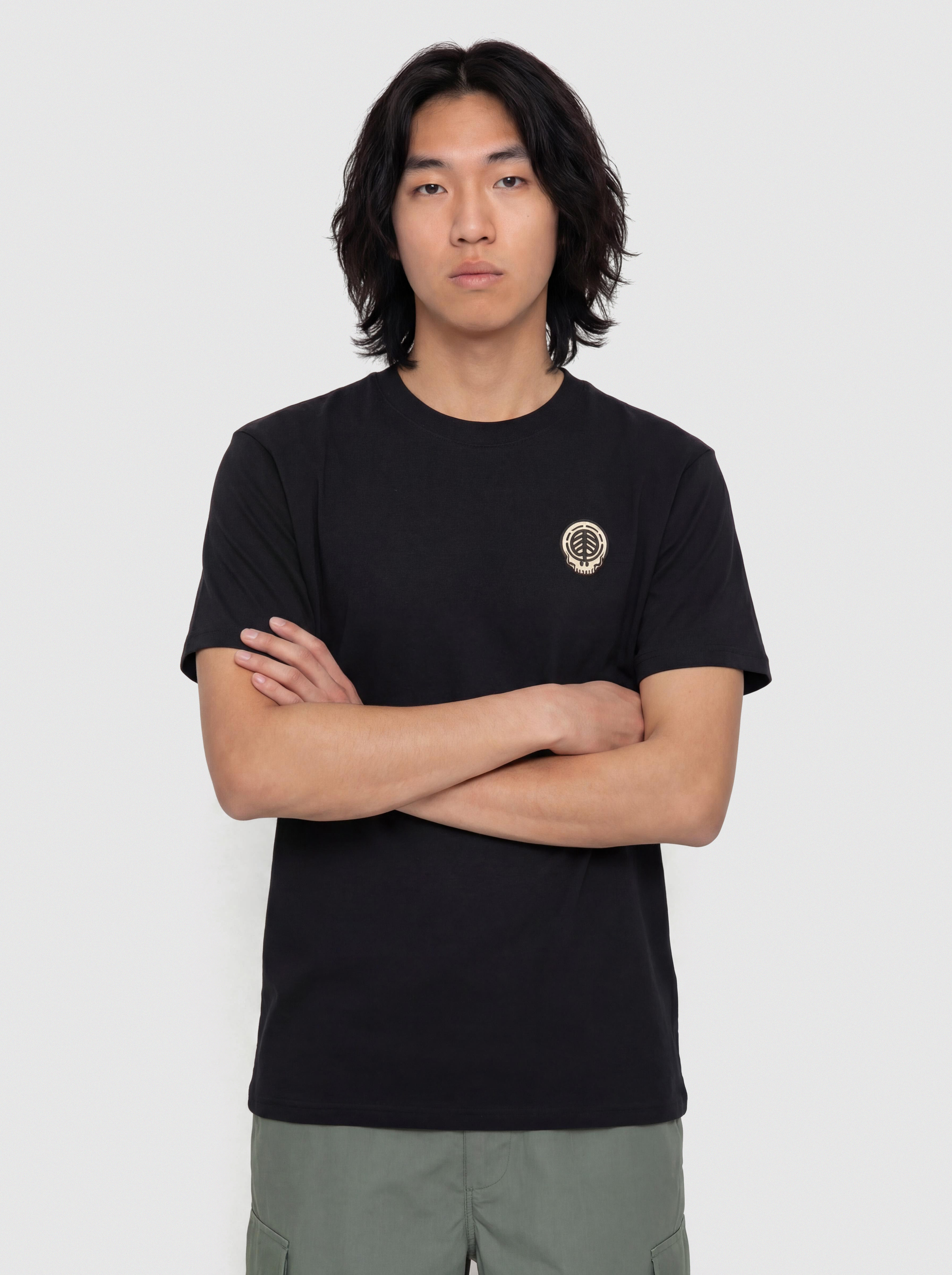 Tricou Element Timber Hermit (off black)