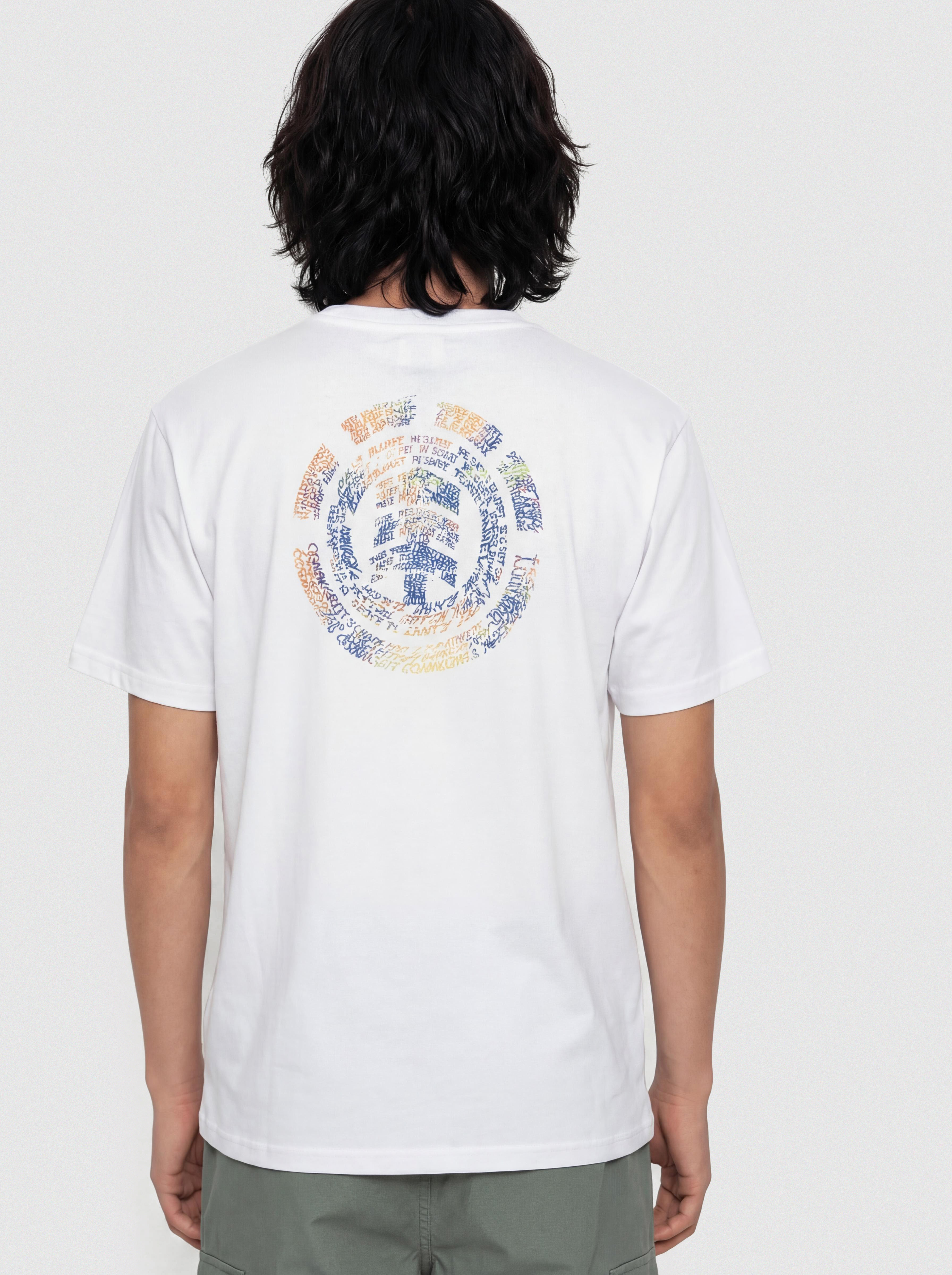 Tricou Element Tree Icon (optic white)
