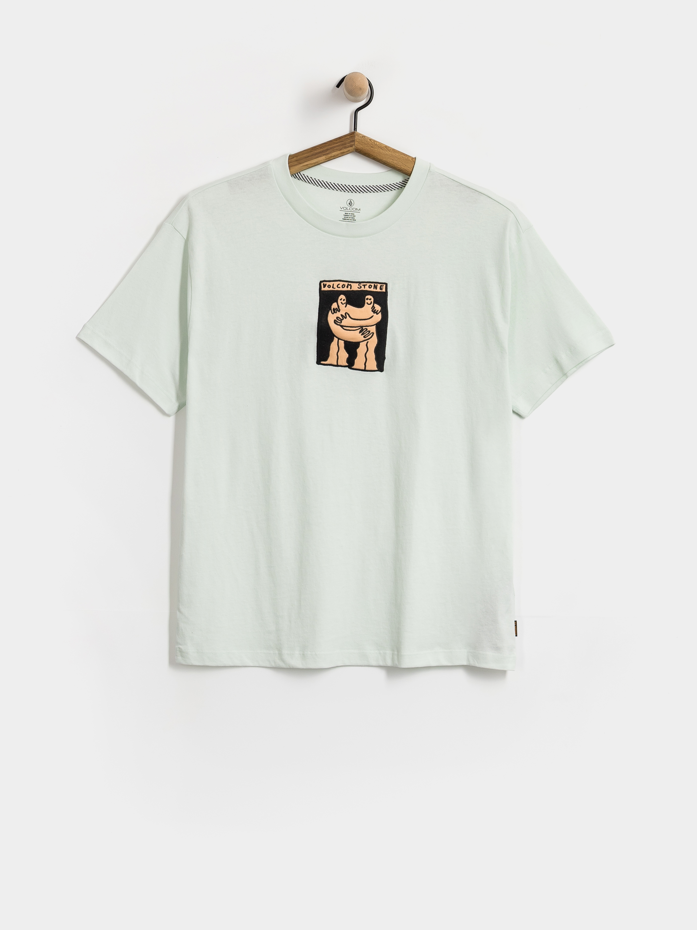 Tricou Volcom Downtown Wmn (cloud blue)