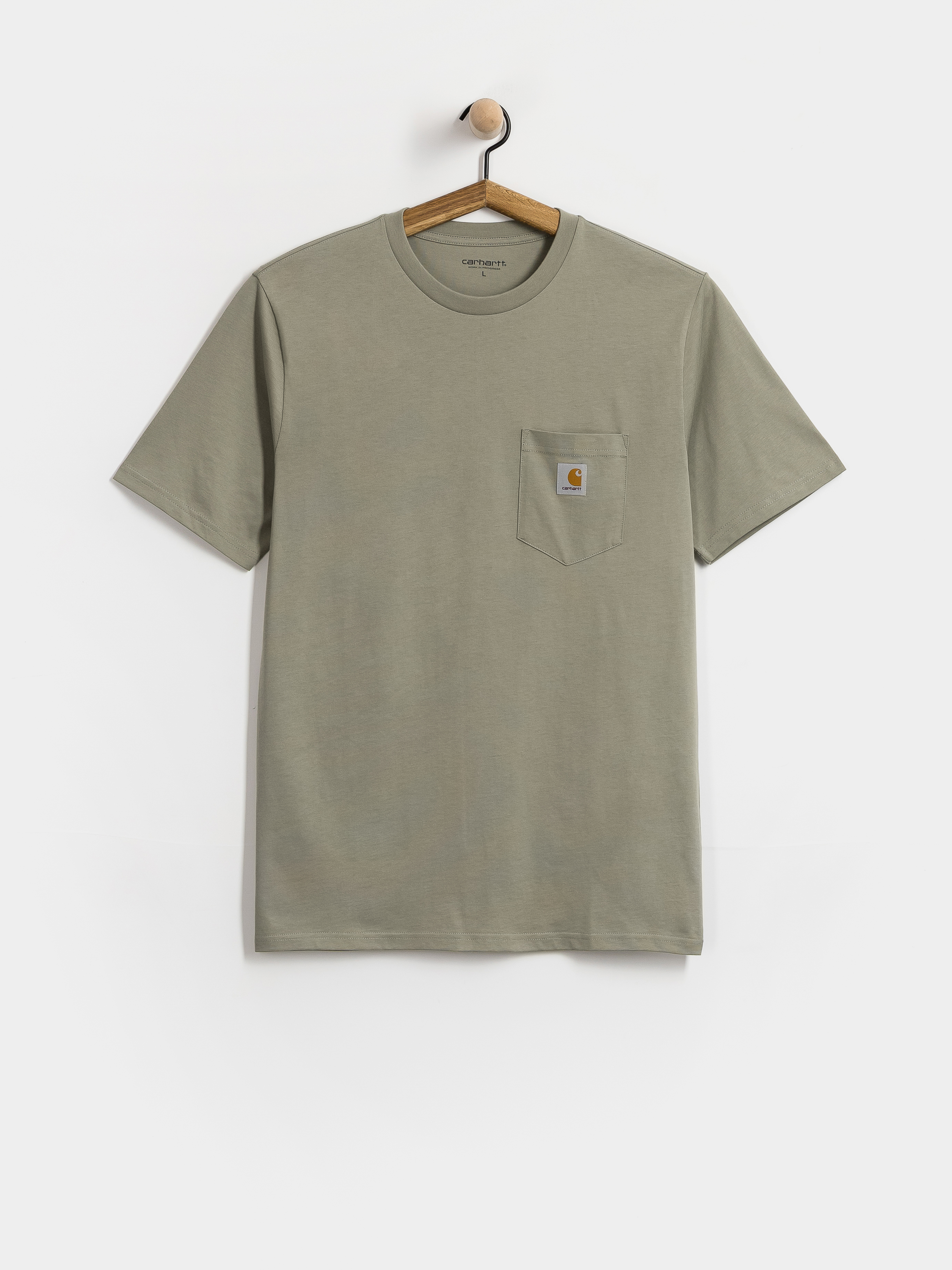 Tricou Carhartt WIP Pocket (shady green)