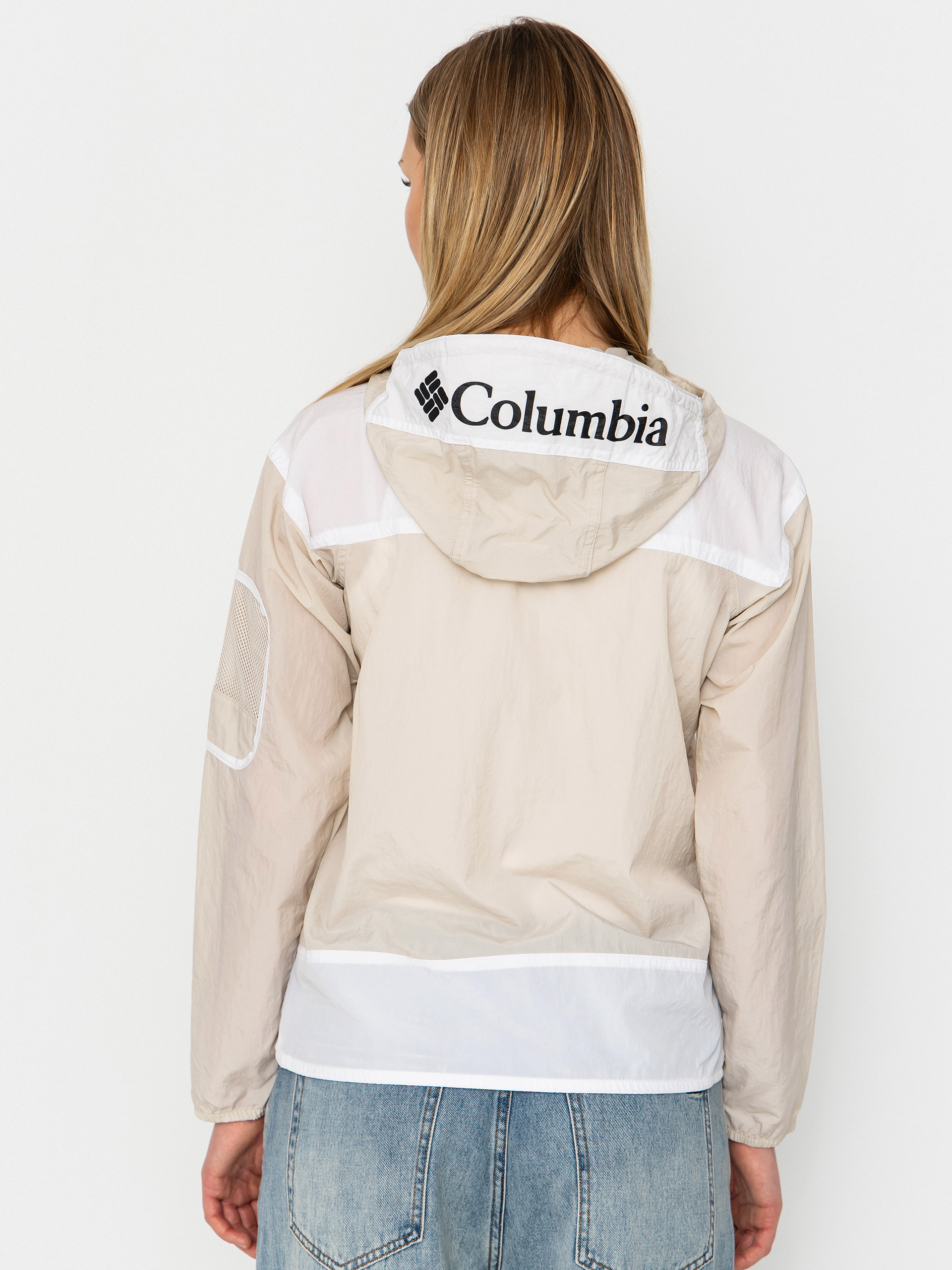 Geacă Columbia Challenger II Windbreaker Wmn (dark stone/white)