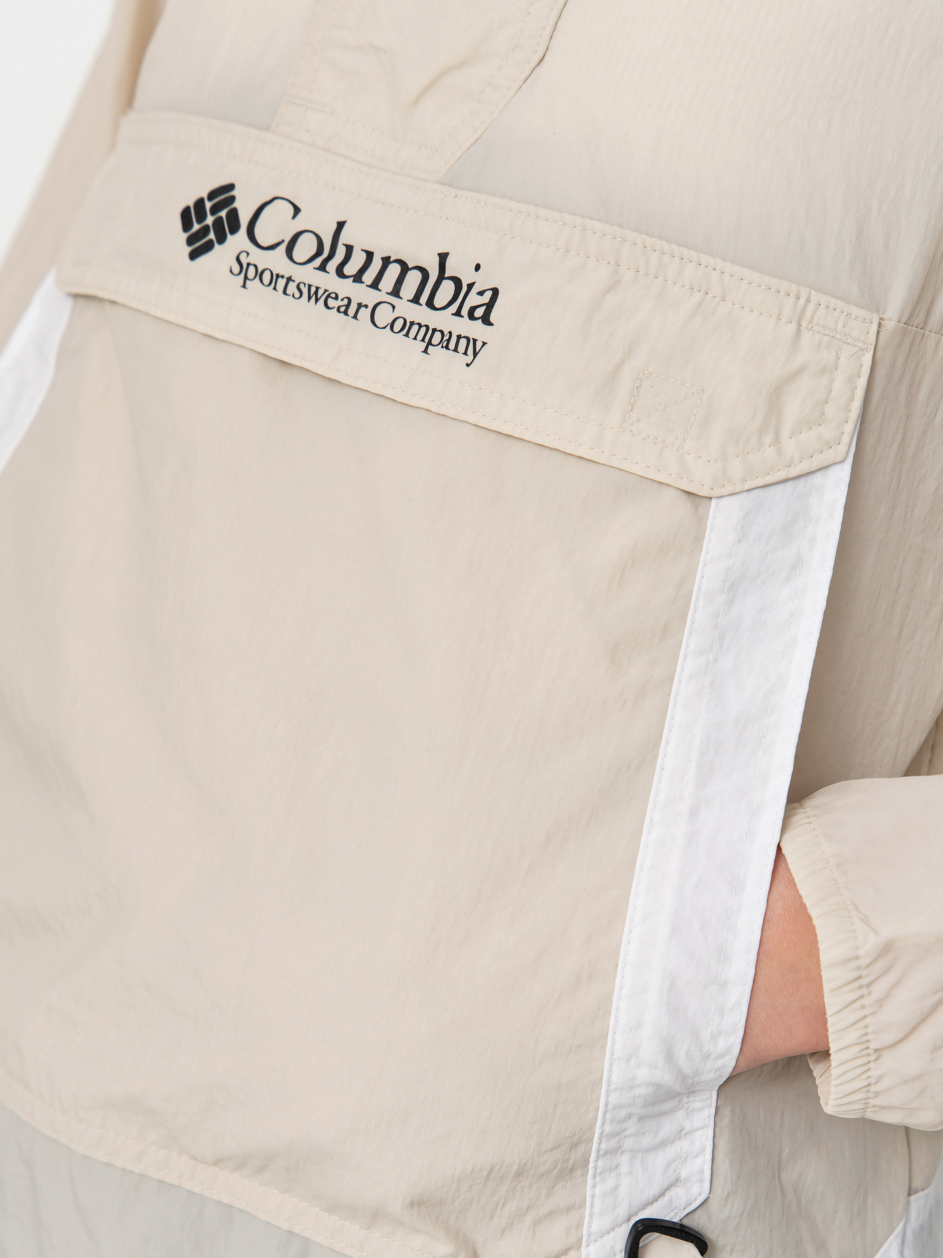 Geacă Columbia Challenger II Windbreaker Wmn (dark stone/white)