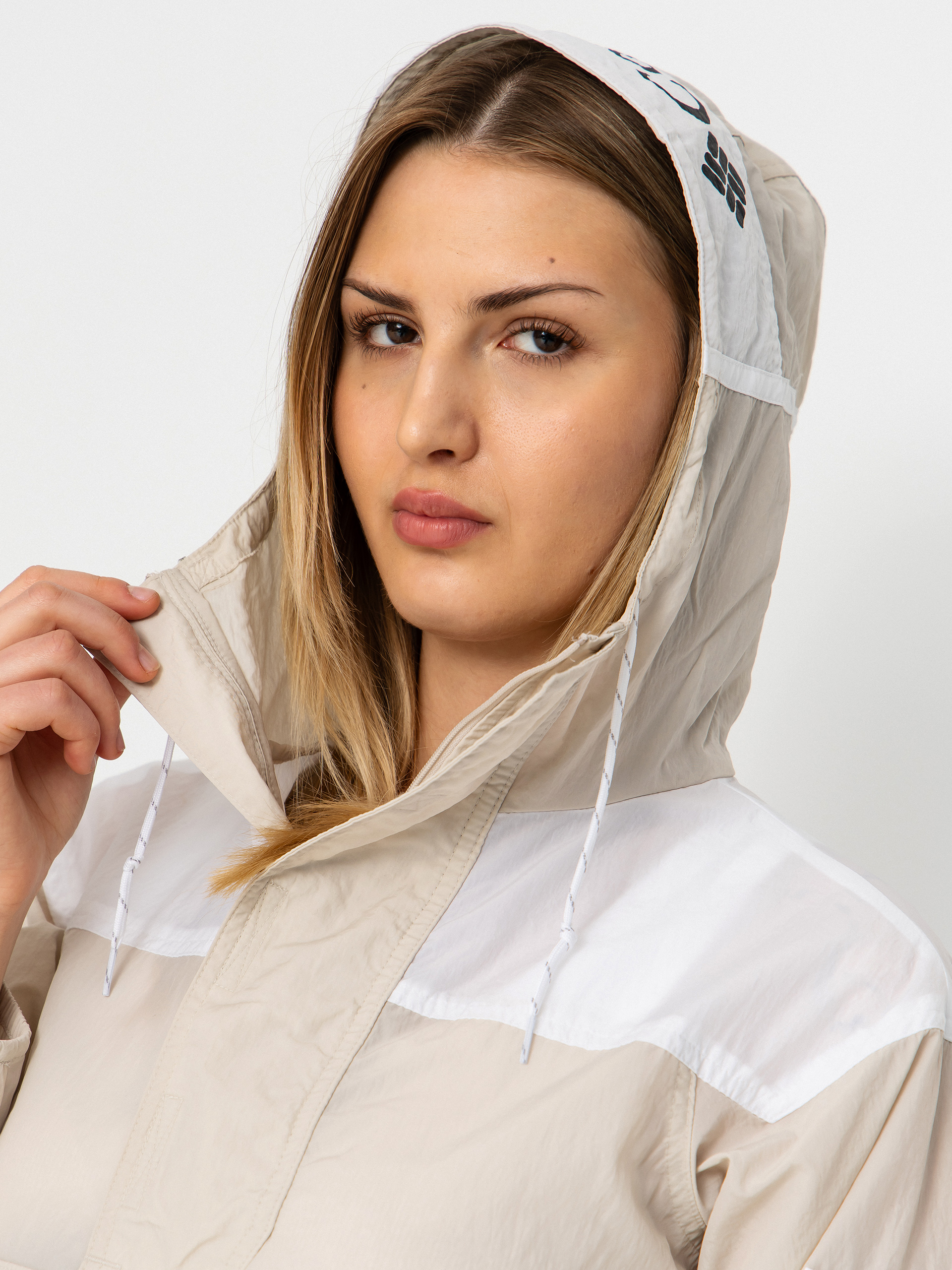 Geacă Columbia Challenger II Windbreaker Wmn (dark stone/white)