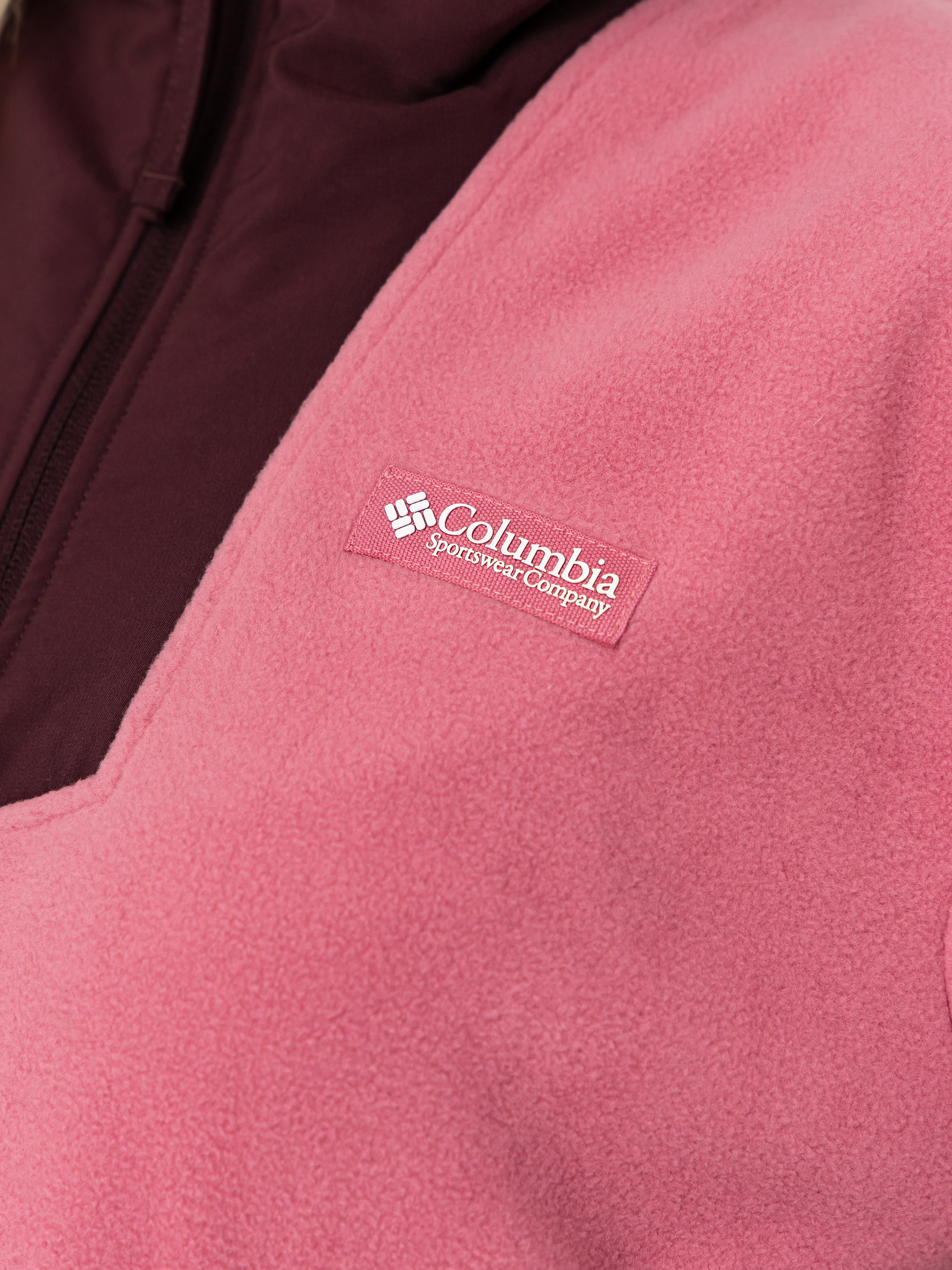 Pentru femei Hanorac din fleece Columbia Sequoia Grove Full Zip (rosette/moonvista)