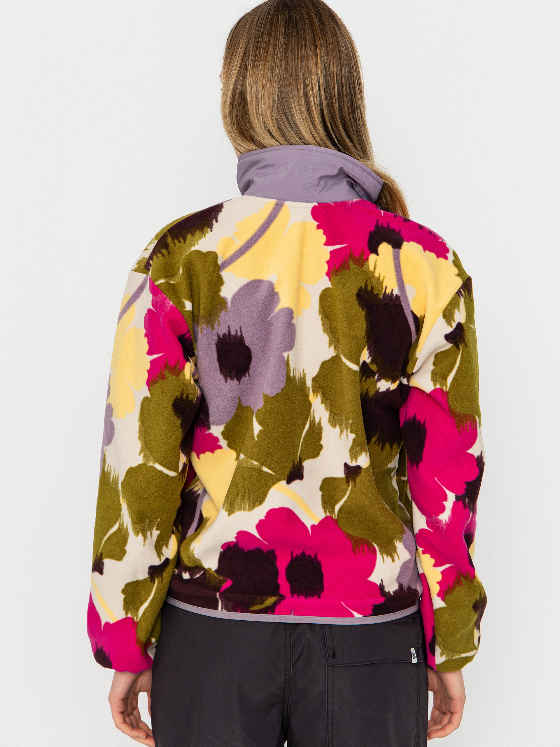 Pentru femei Hanorac din fleece Columbia Sequoia Grove Printed Half Zip (fuchsia/ikatbloom)