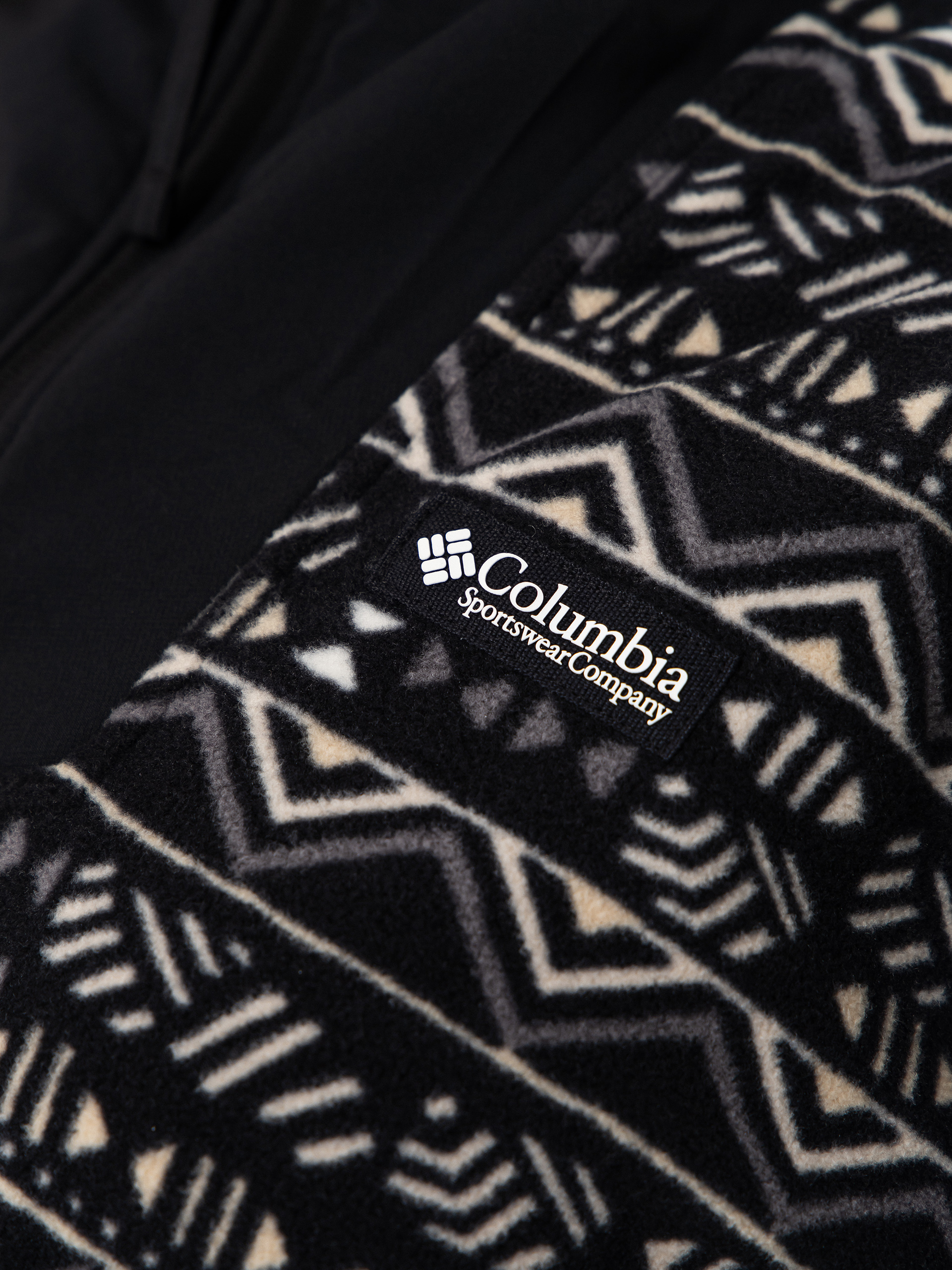 Pentru femei Hanorac din fleece Columbia Sequoia Grove Printed Half Zip (black/horizons)