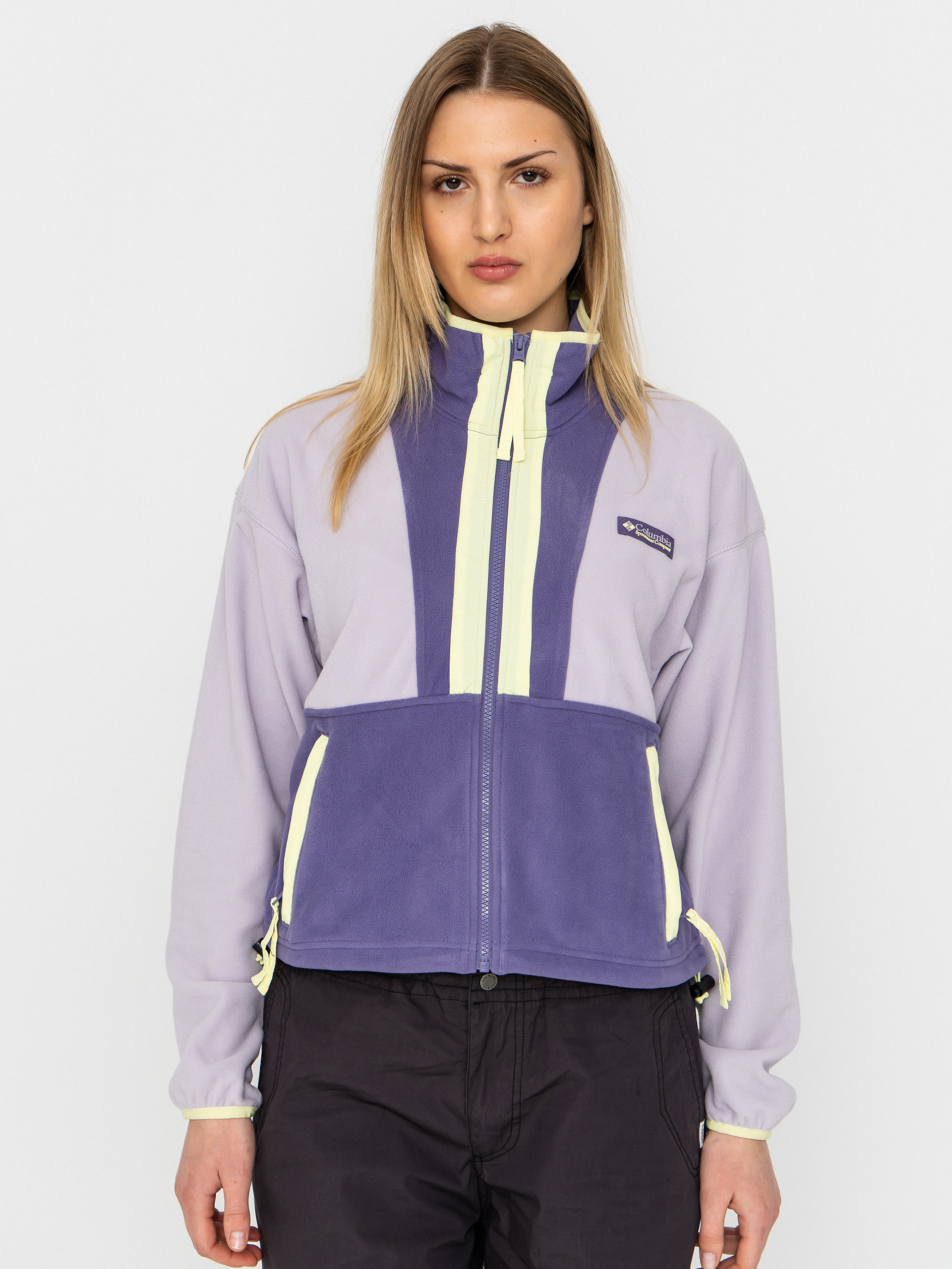 Hanorac din fleece Columbia Backbowl II Full Zip Wmn