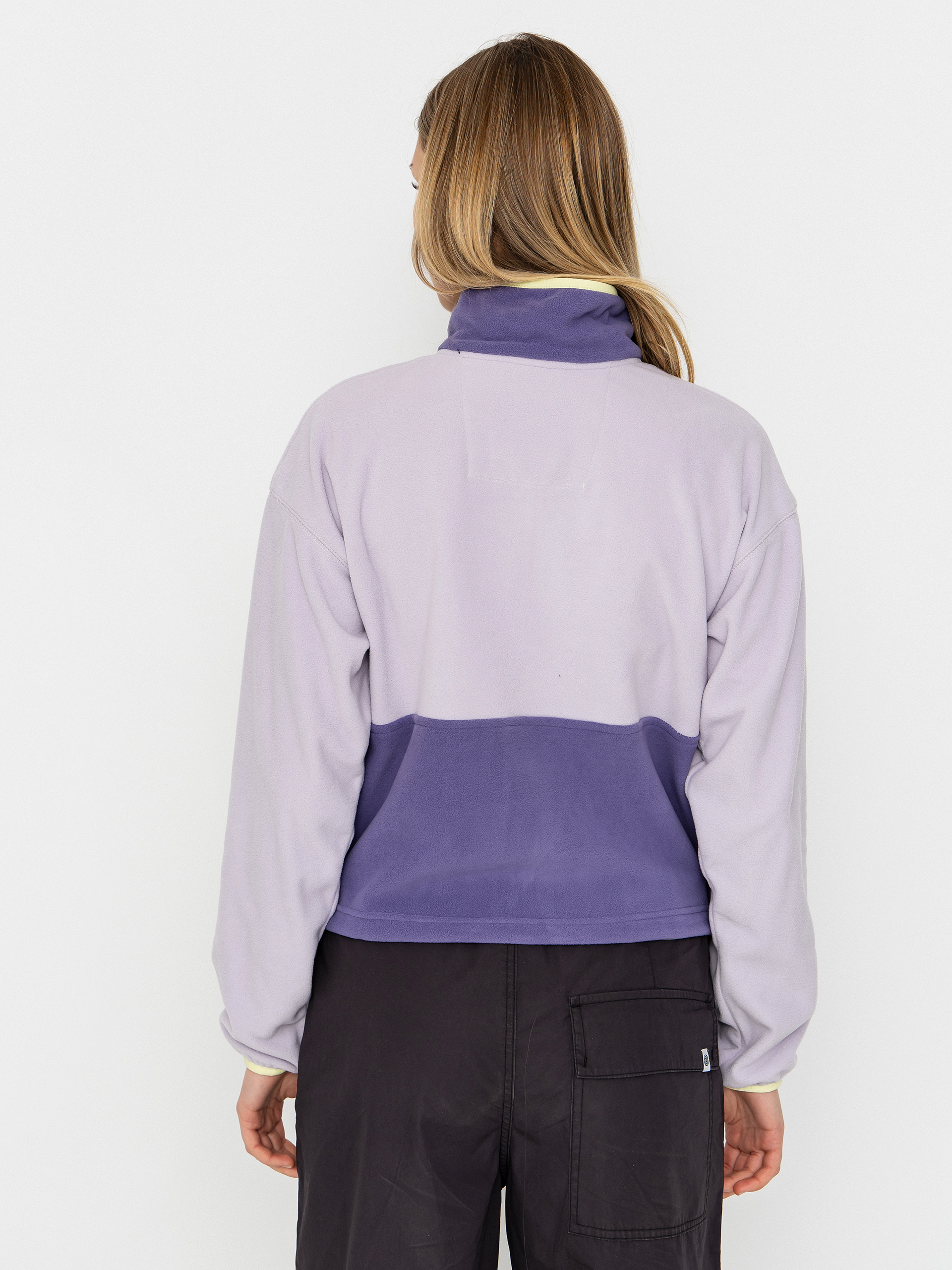 Pentru femei Hanorac din fleece Columbia Backbowl II Full Zip (lavender pearl/stormwatch/citron haze)
