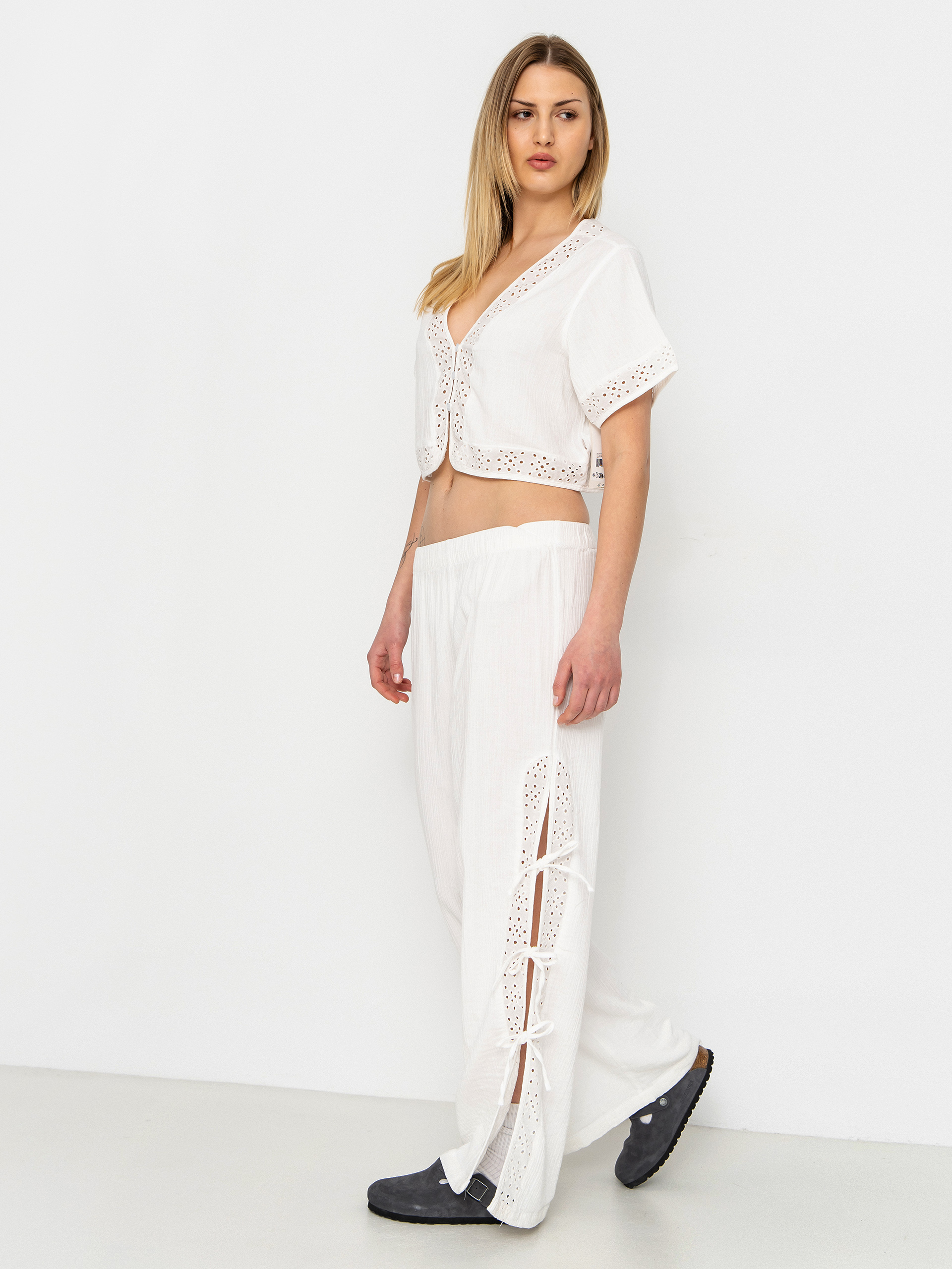 Cămașă Brixton Seaside Eyelet Top Wmn (off white eyelet)