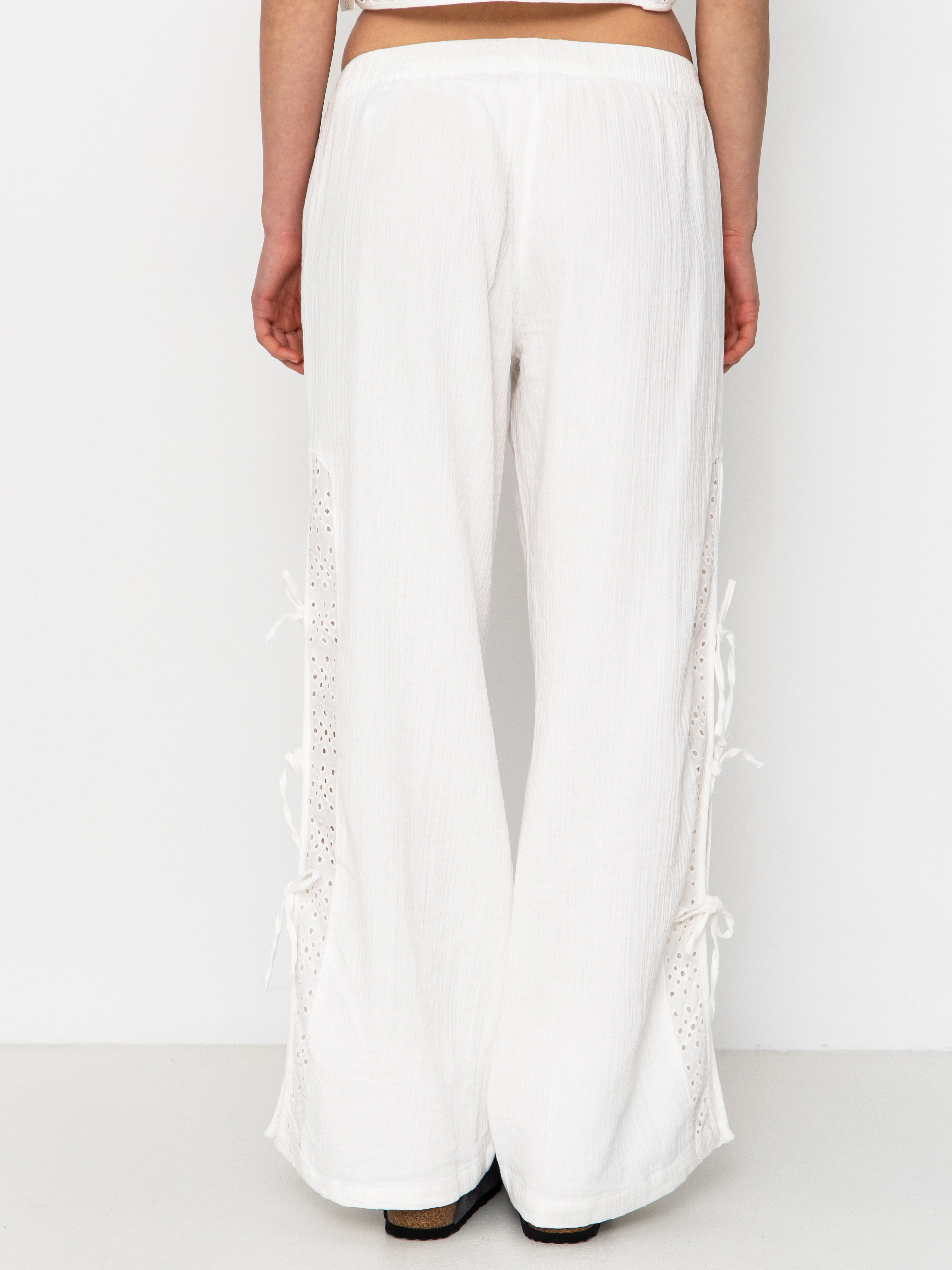 Pantaloni Brixton Seaside Eyelet Wide Leg Wmn (off white eyelet)