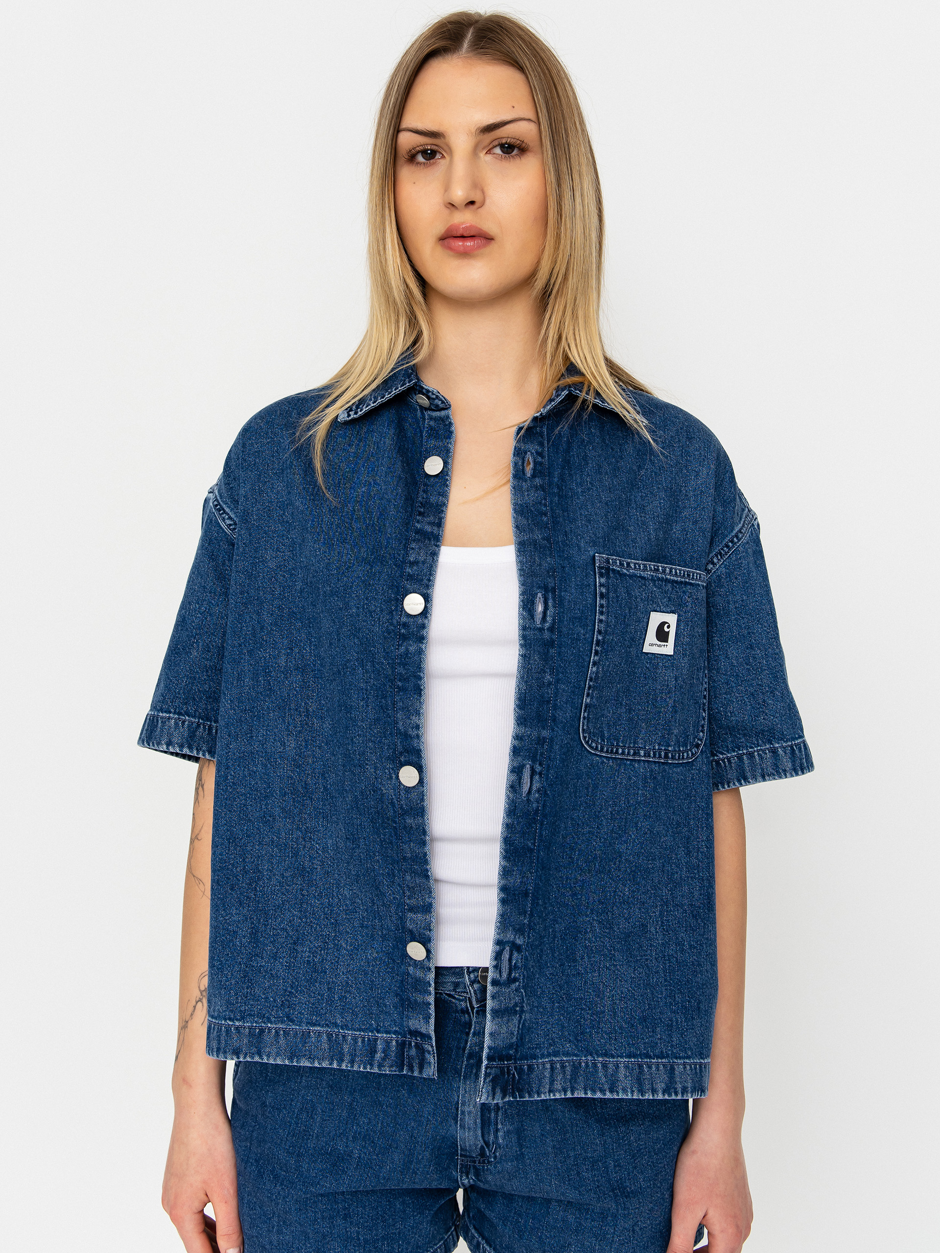 Cu0103mau0219u0103 Carhartt WIP Lovilia Wmn (blue)