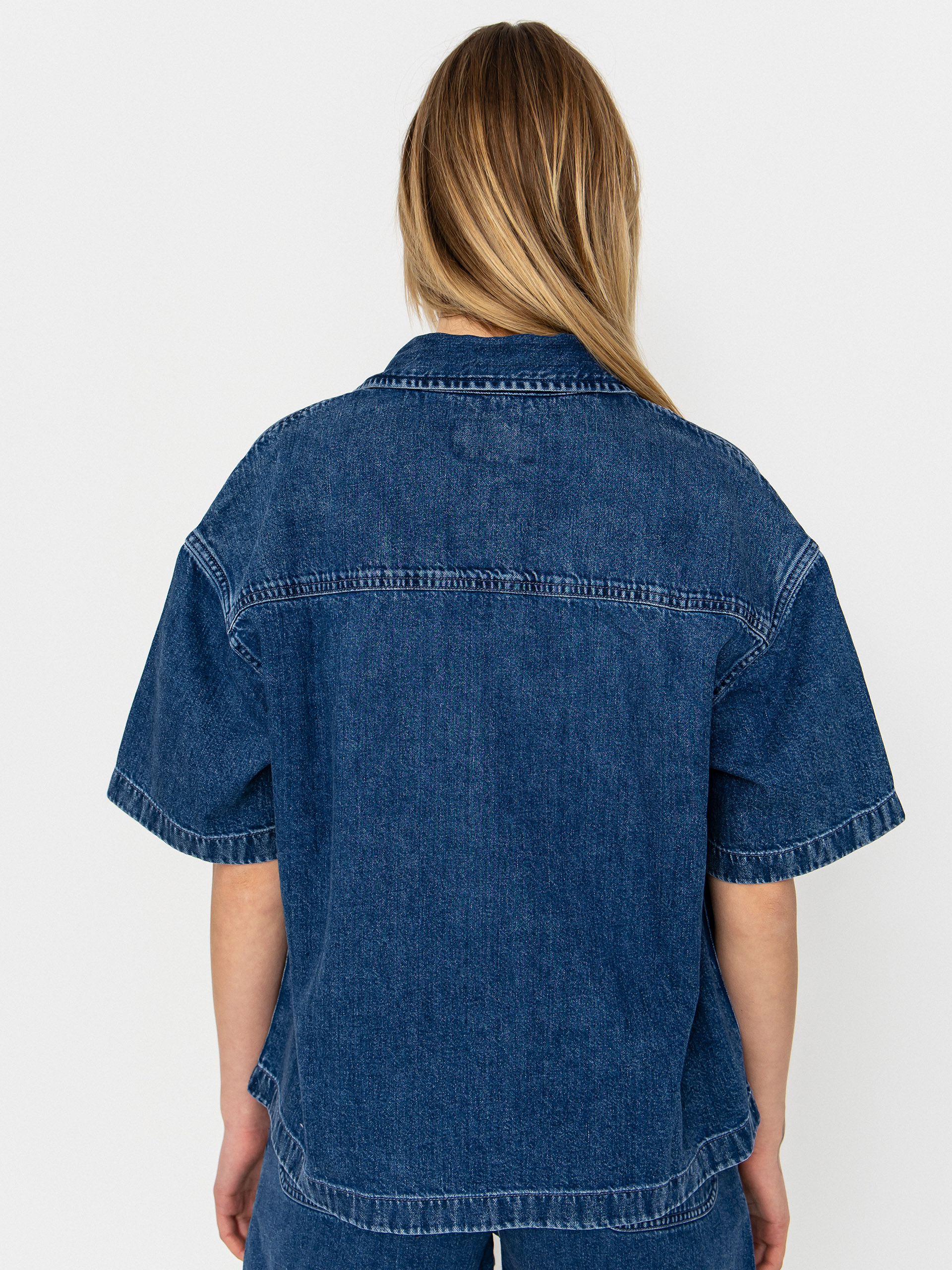 Cămașă Carhartt WIP Lovilia Wmn (blue)