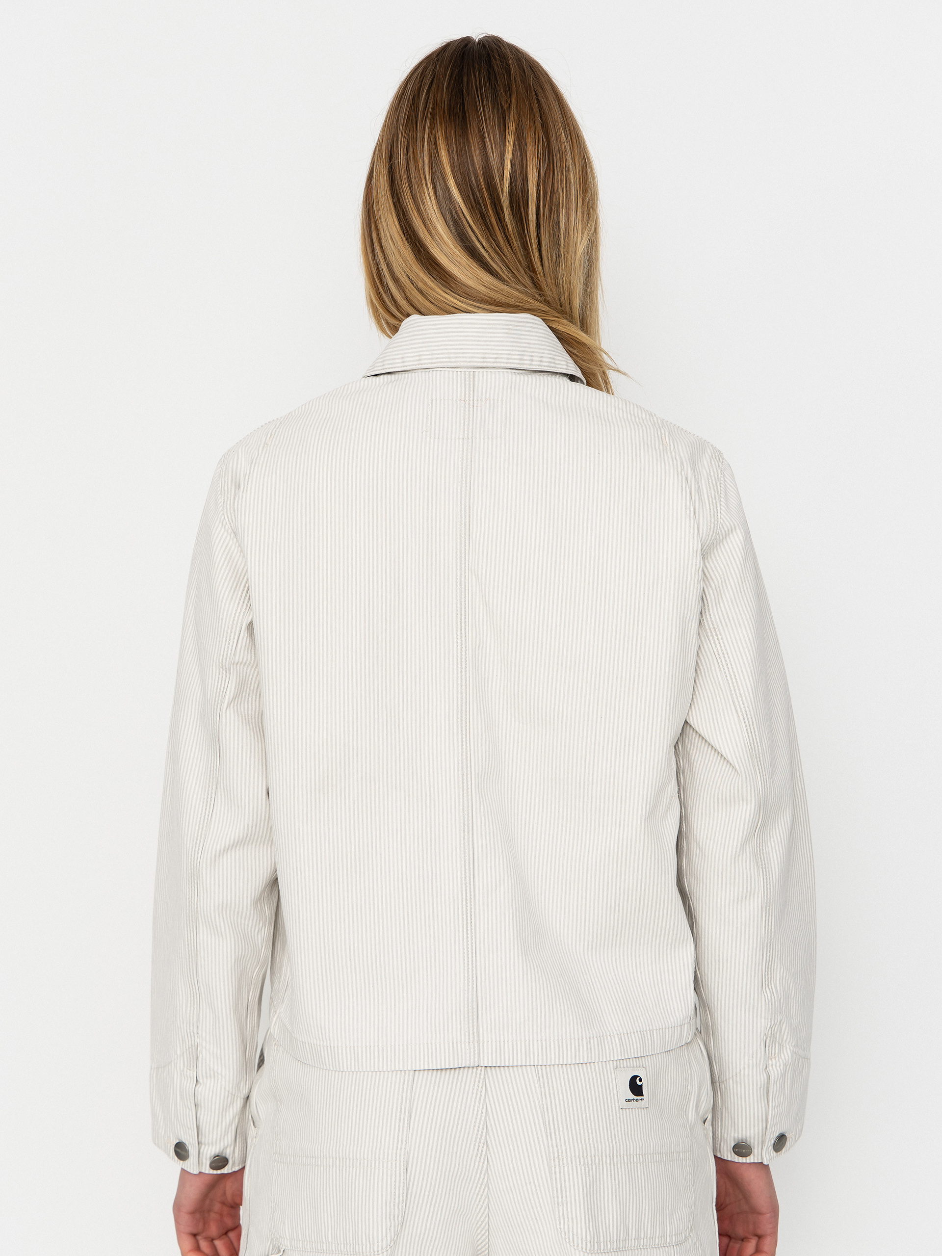Geacă Carhartt WIP Mercer Chore Coat Wmn (mercer stripe/graphite/wax)