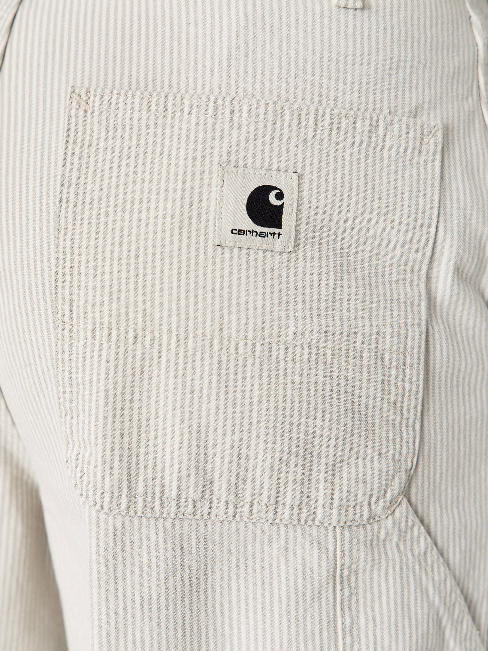 Pantaloni scurți Carhartt WIP Mercer Single Knee Wmn (mercer stripe/graphite/wax)