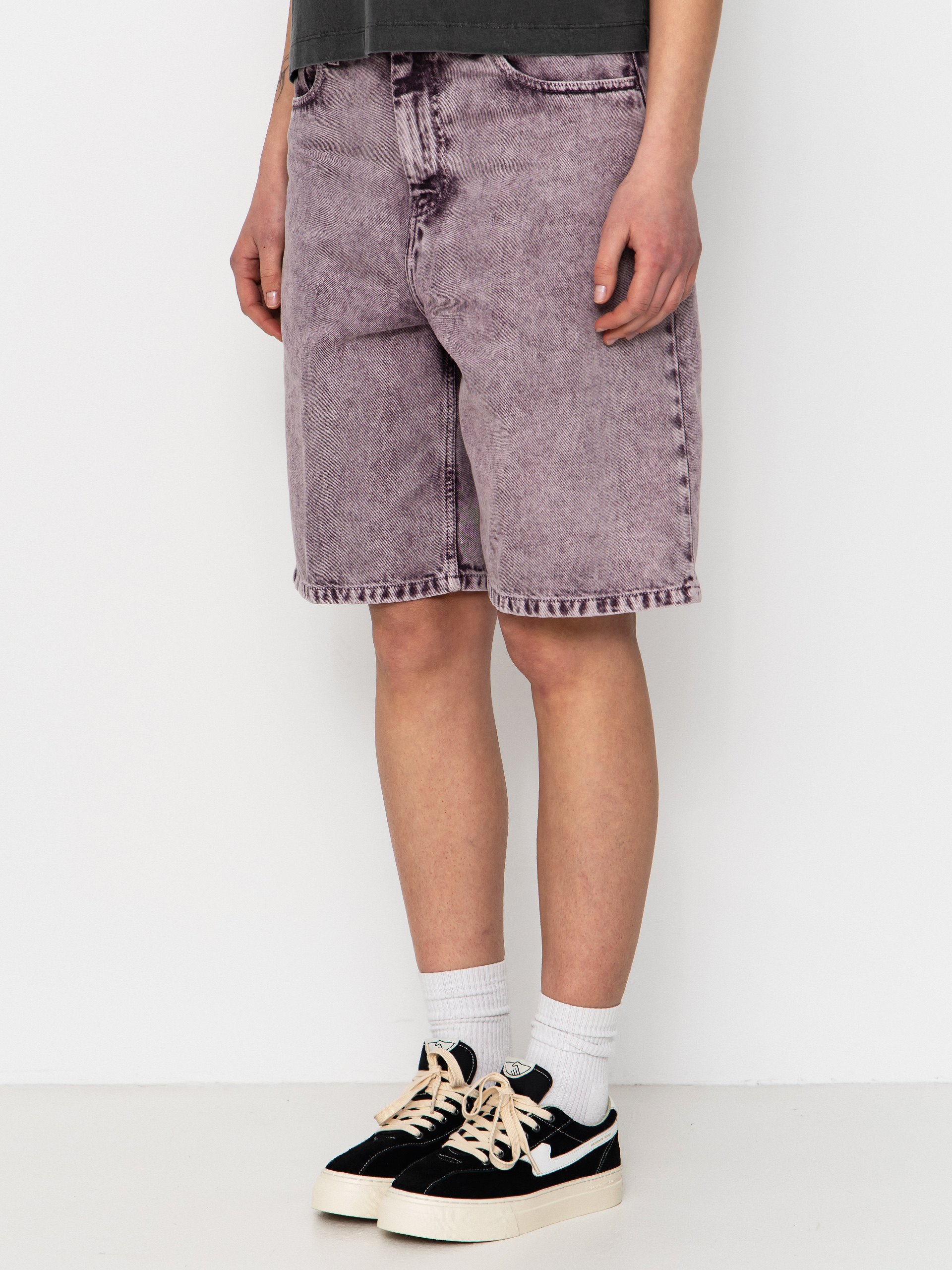 Pantaloni scurți Carhartt WIP Brandon Wmn (cozy purple chalk wash)