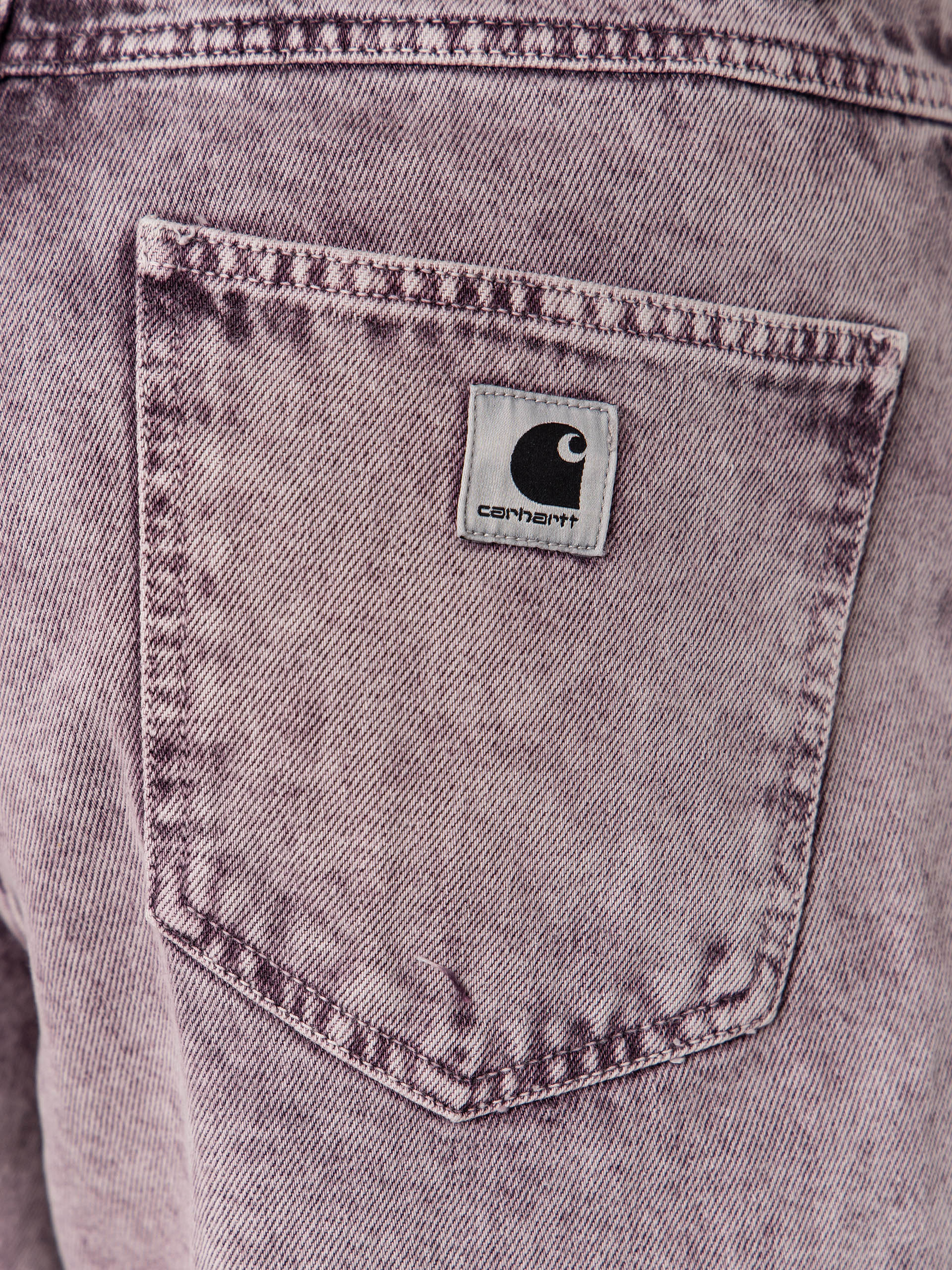 Pantaloni scurți Carhartt WIP Brandon Wmn (cozy purple chalk wash)