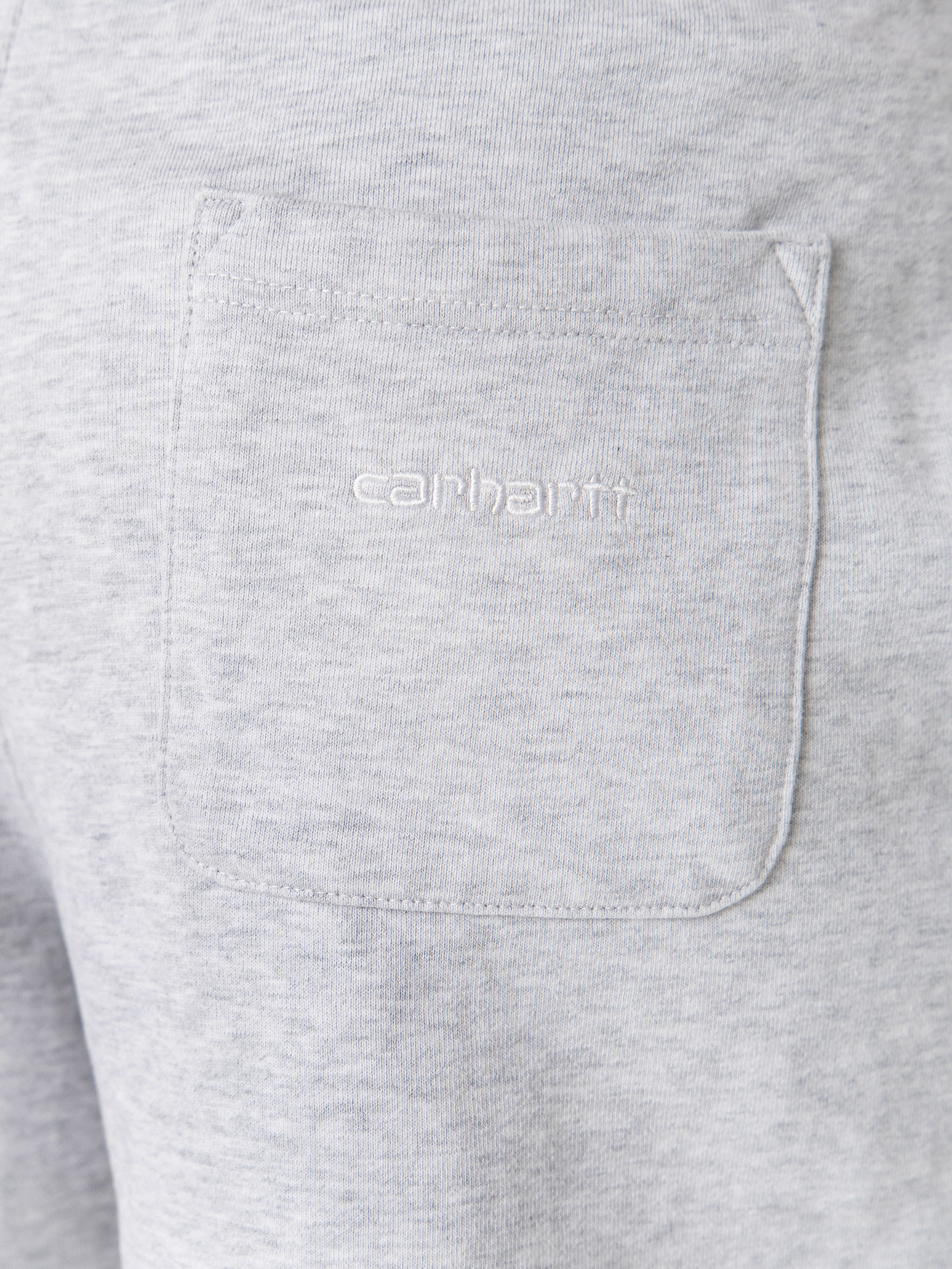 Pantaloni scurți Carhartt WIP Brenta Wmn (ash heather/white)