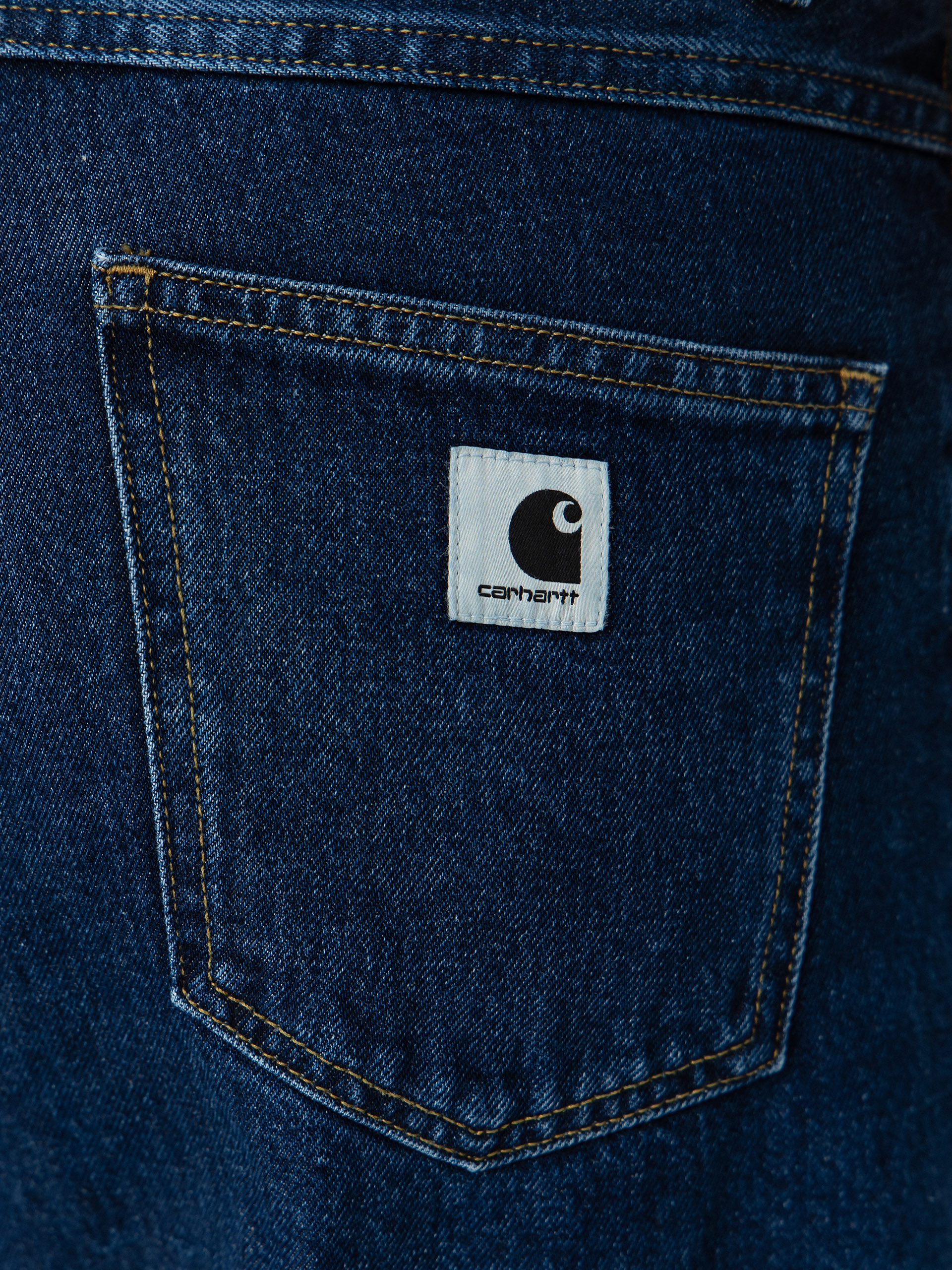 Pantaloni scurți Carhartt WIP Brandon Wmn (blue stone washed)
