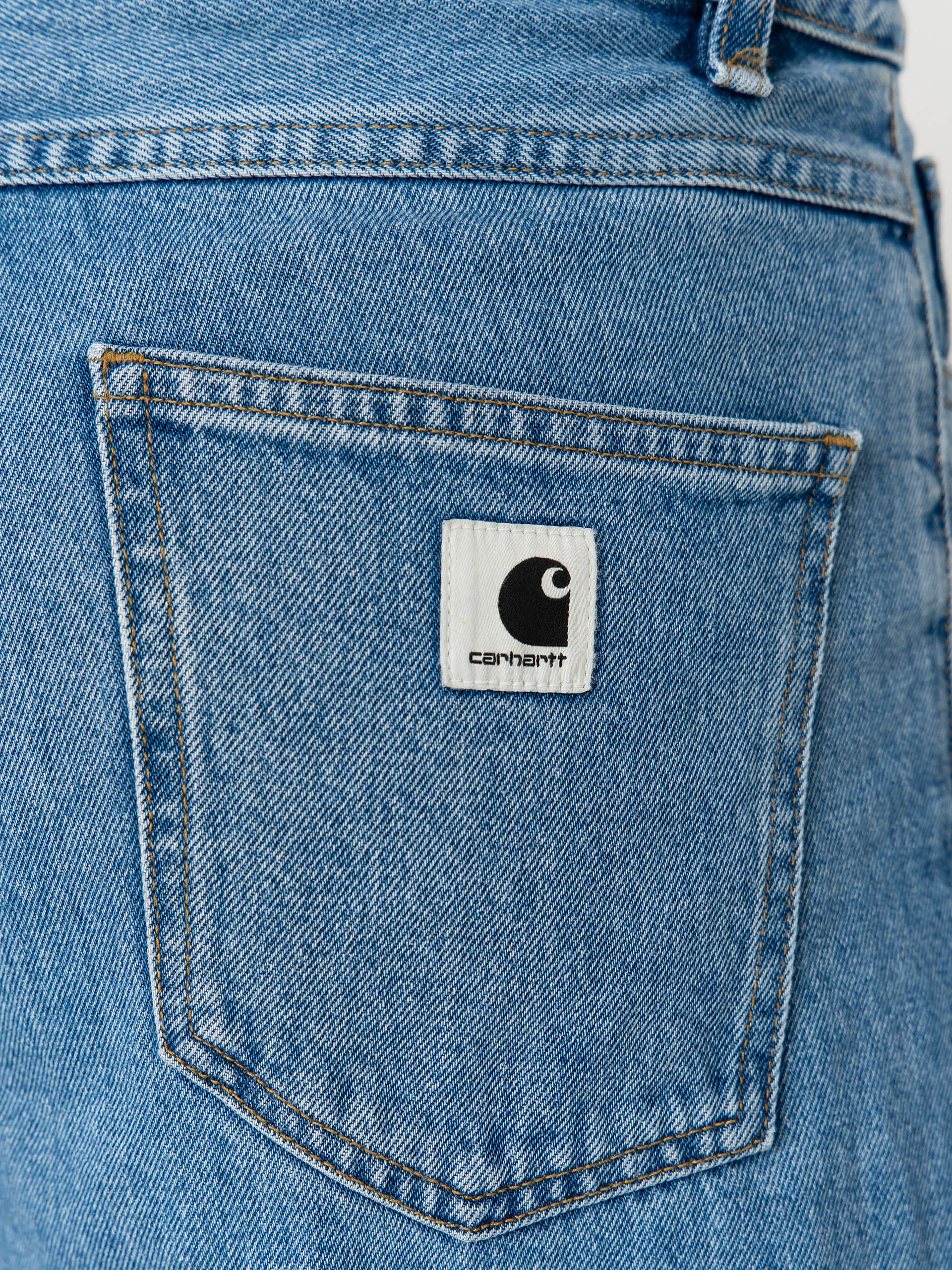 Pantaloni scurți Carhartt WIP Brandon Wmn (blue stone bleached)