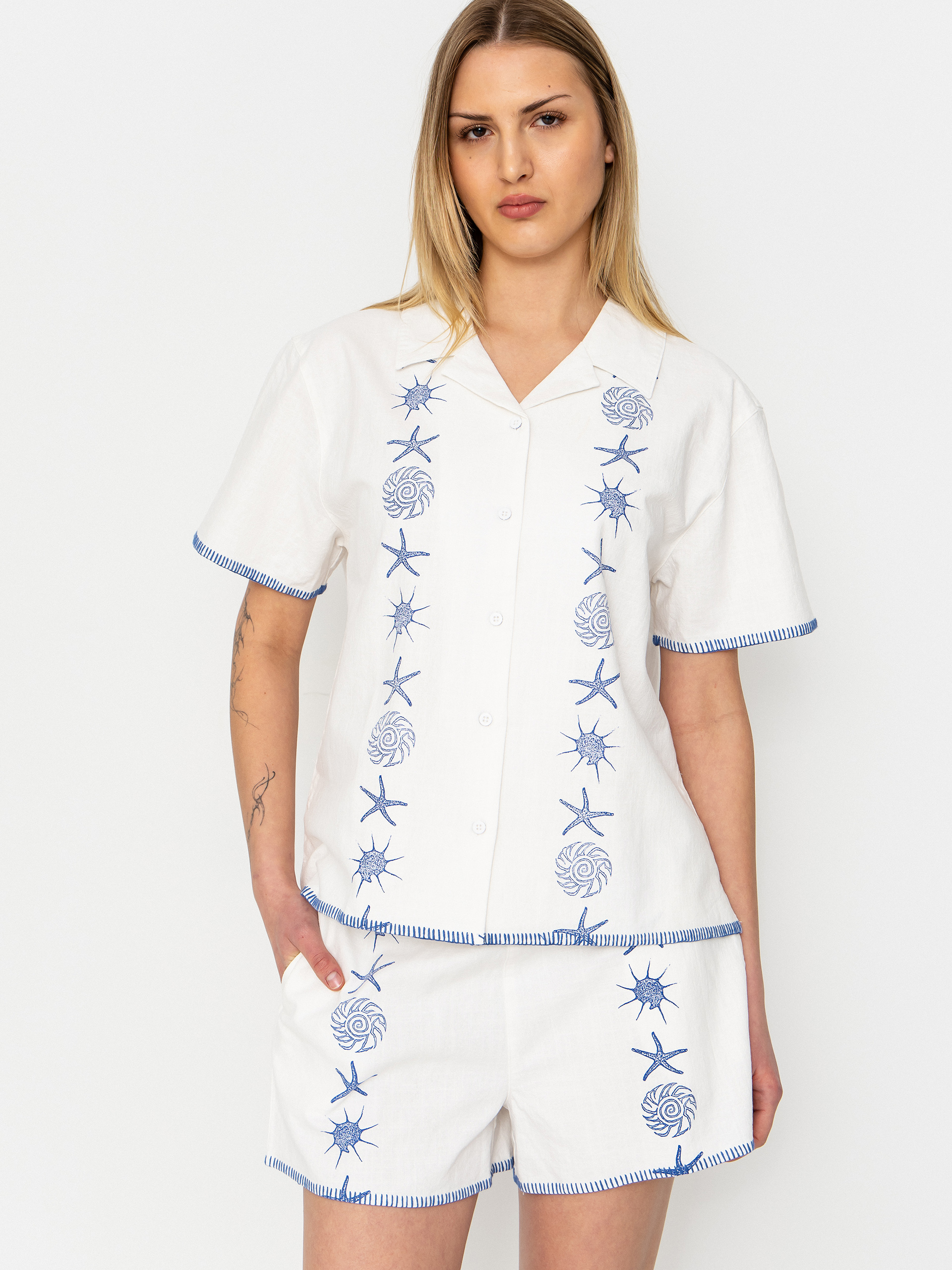Cămașă Santa Cruz Reef Wmn (off white)
