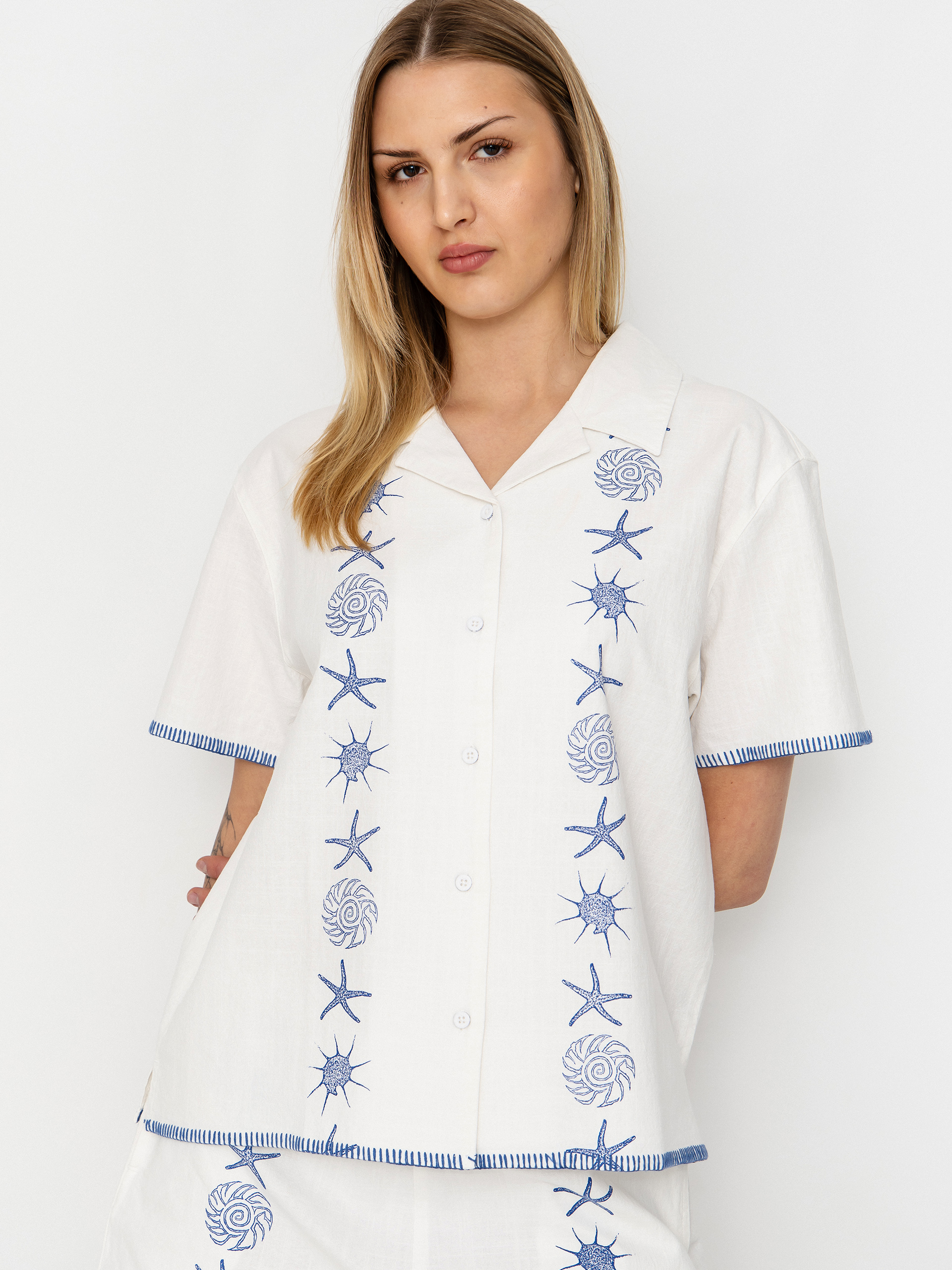 Cămașă Santa Cruz Reef Wmn (off white)