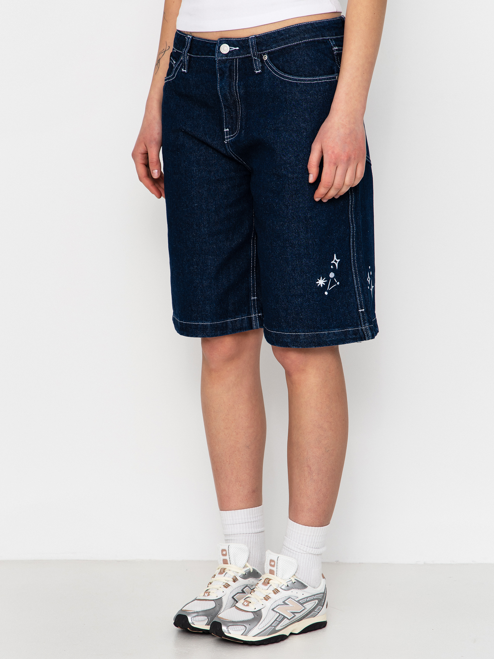 Pantaloni scurți Santa Cruz Split Sun Wmn (dark denim)