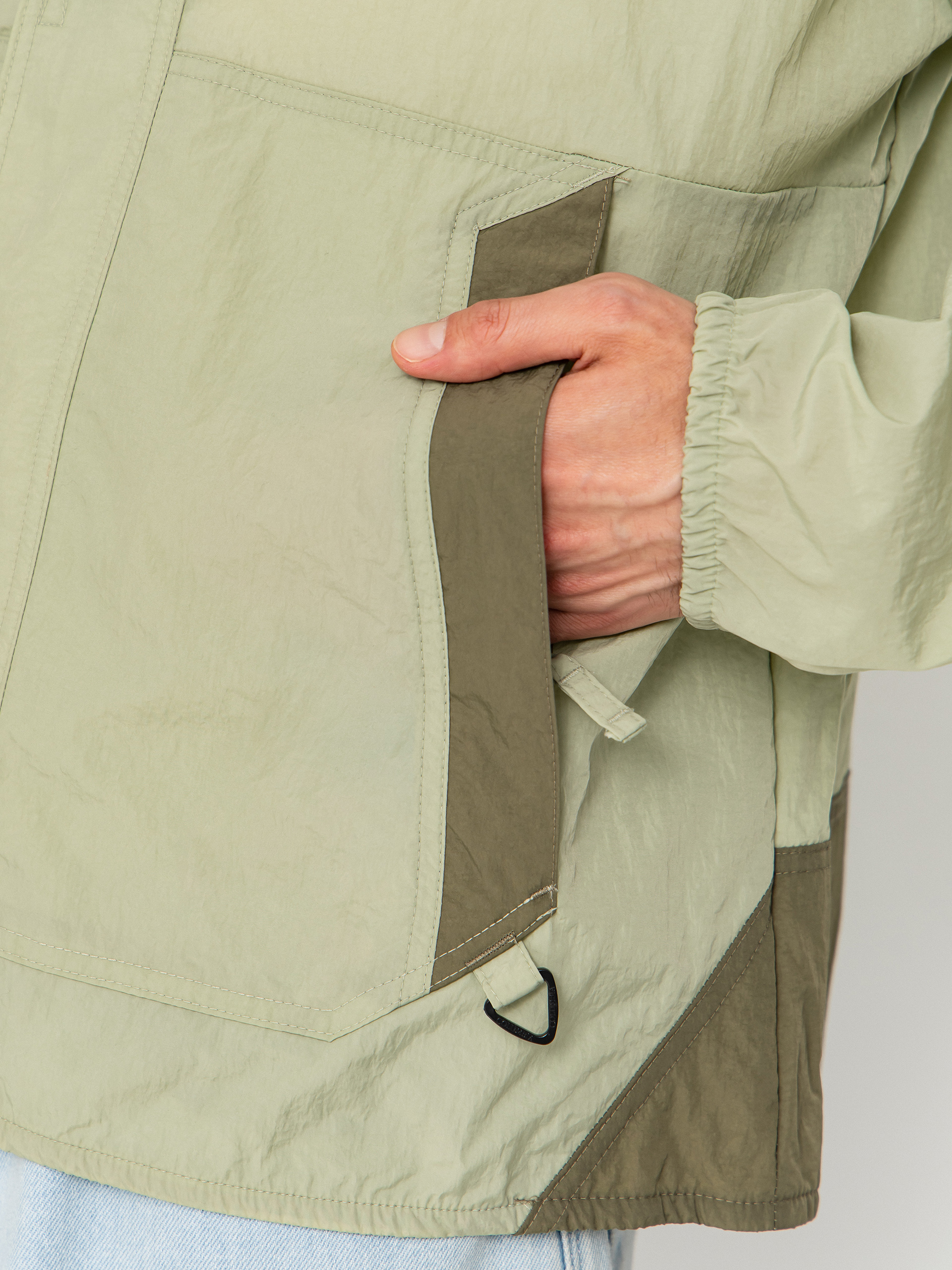 Geacă Columbia Challenger II Windbreaker (safari/stone green)