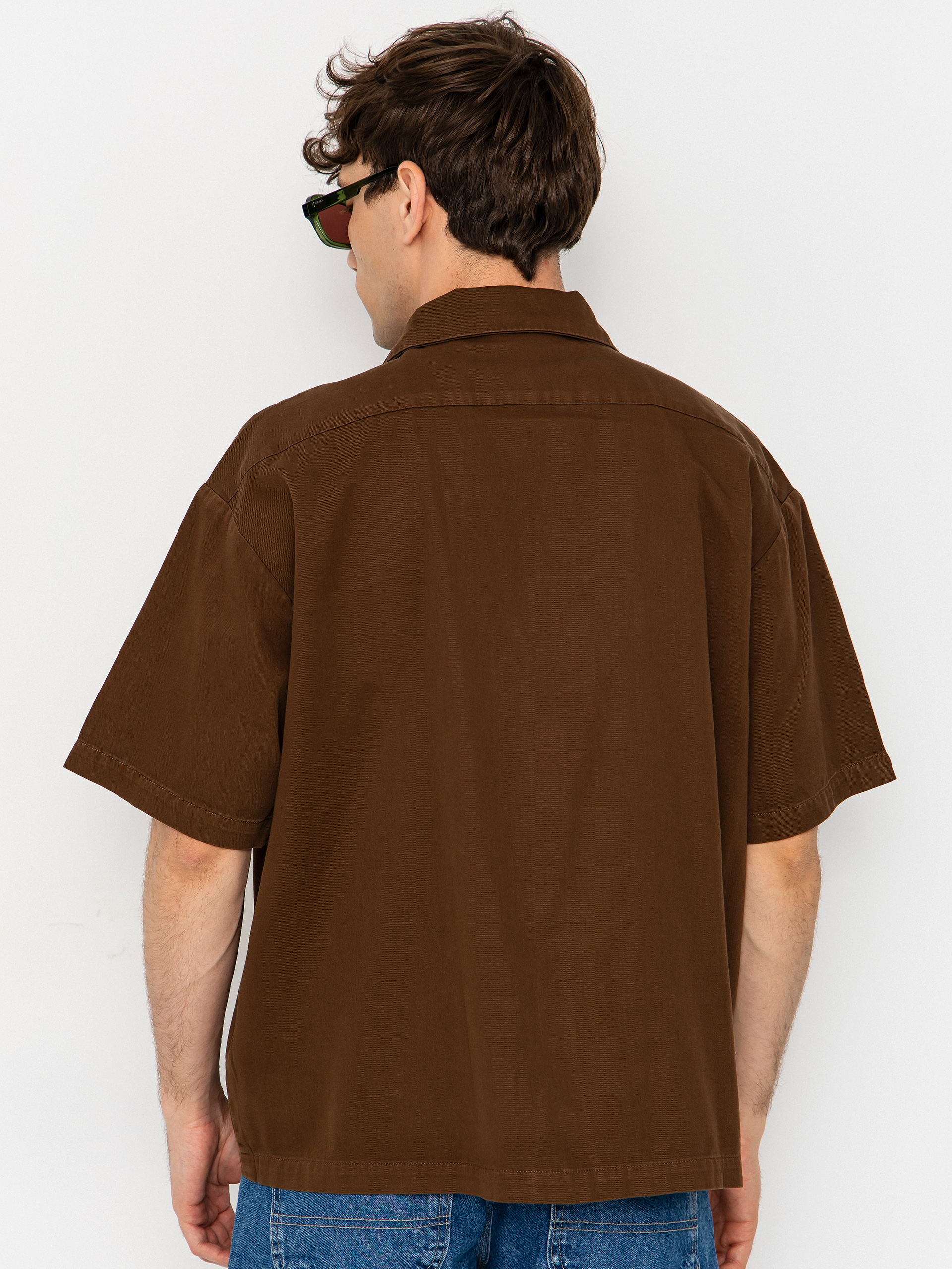 Cămașă Dickies 247 Garment Dyed Work (timber brown)