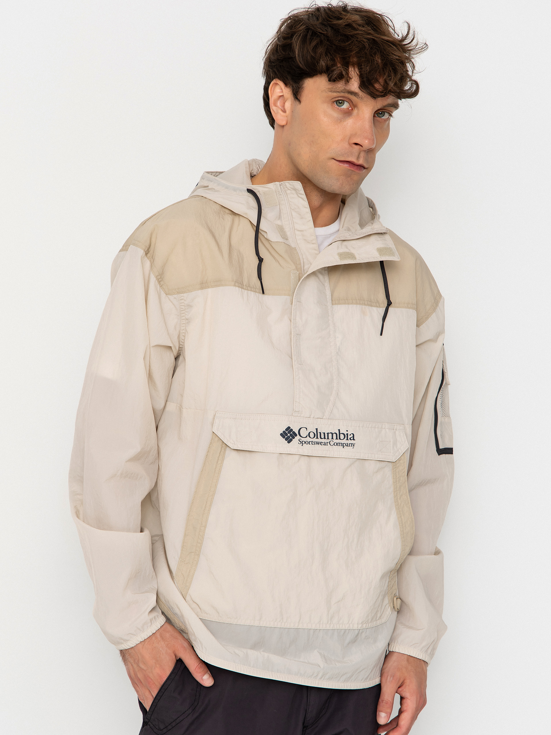 Geacu0103 Columbia Challenger Windbreaker Anorak (dark stone/ancient fossil)
