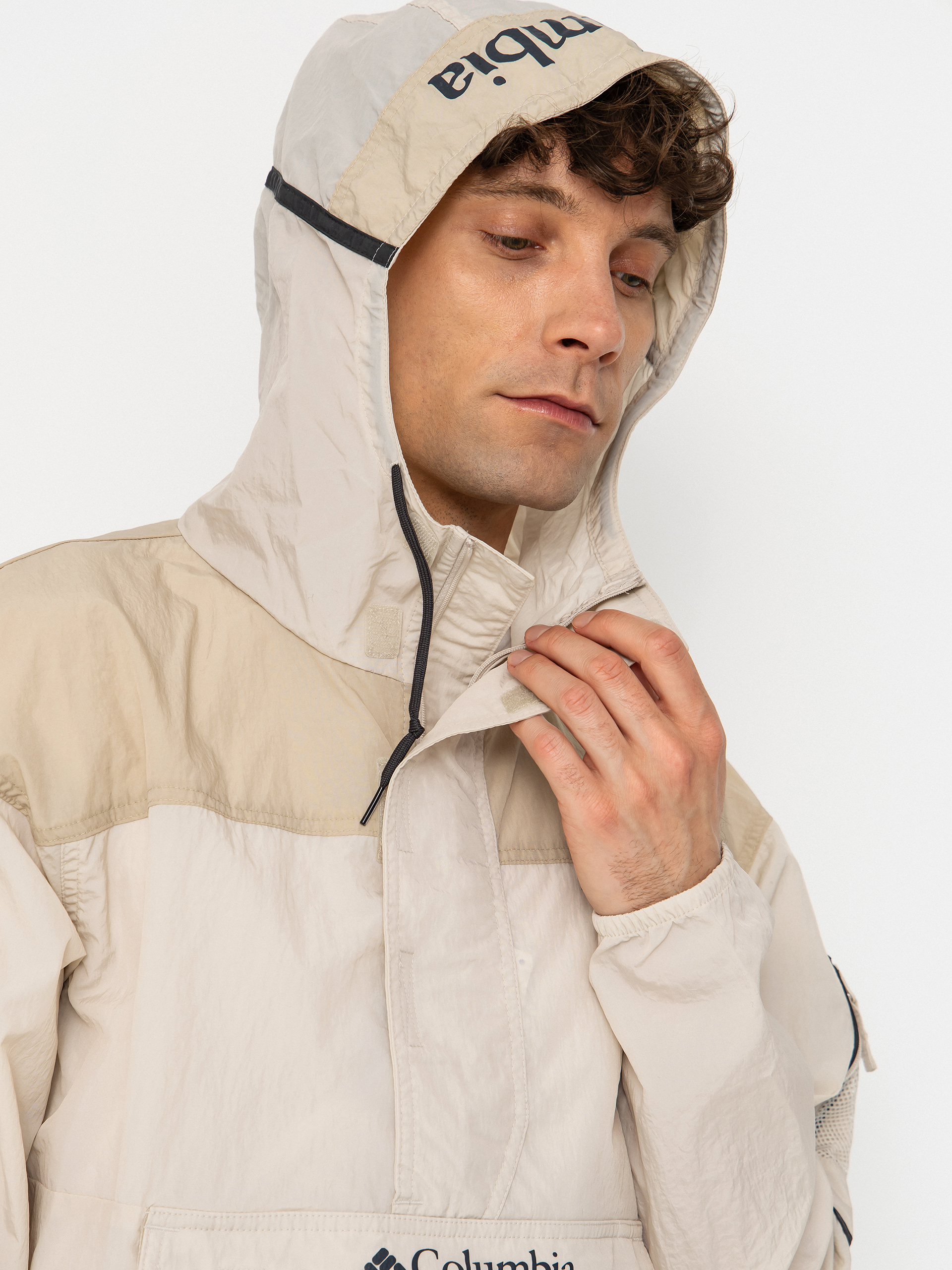 Geacă Columbia Challenger Windbreaker Anorak (dark stone/ancient fossil)