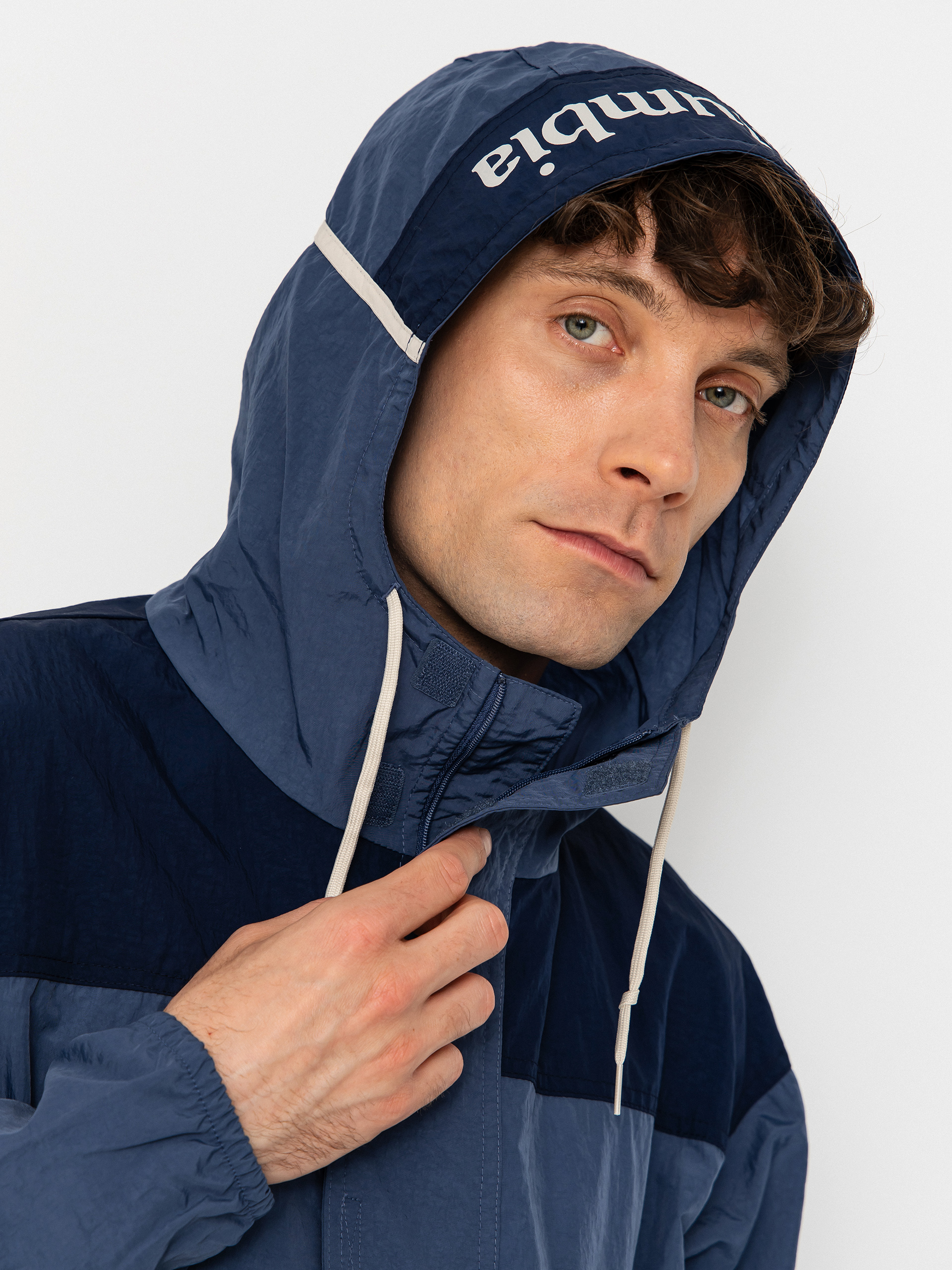 Geacă Columbia Challenger Windbreaker Anorak (dark mountain/collegiate navy)