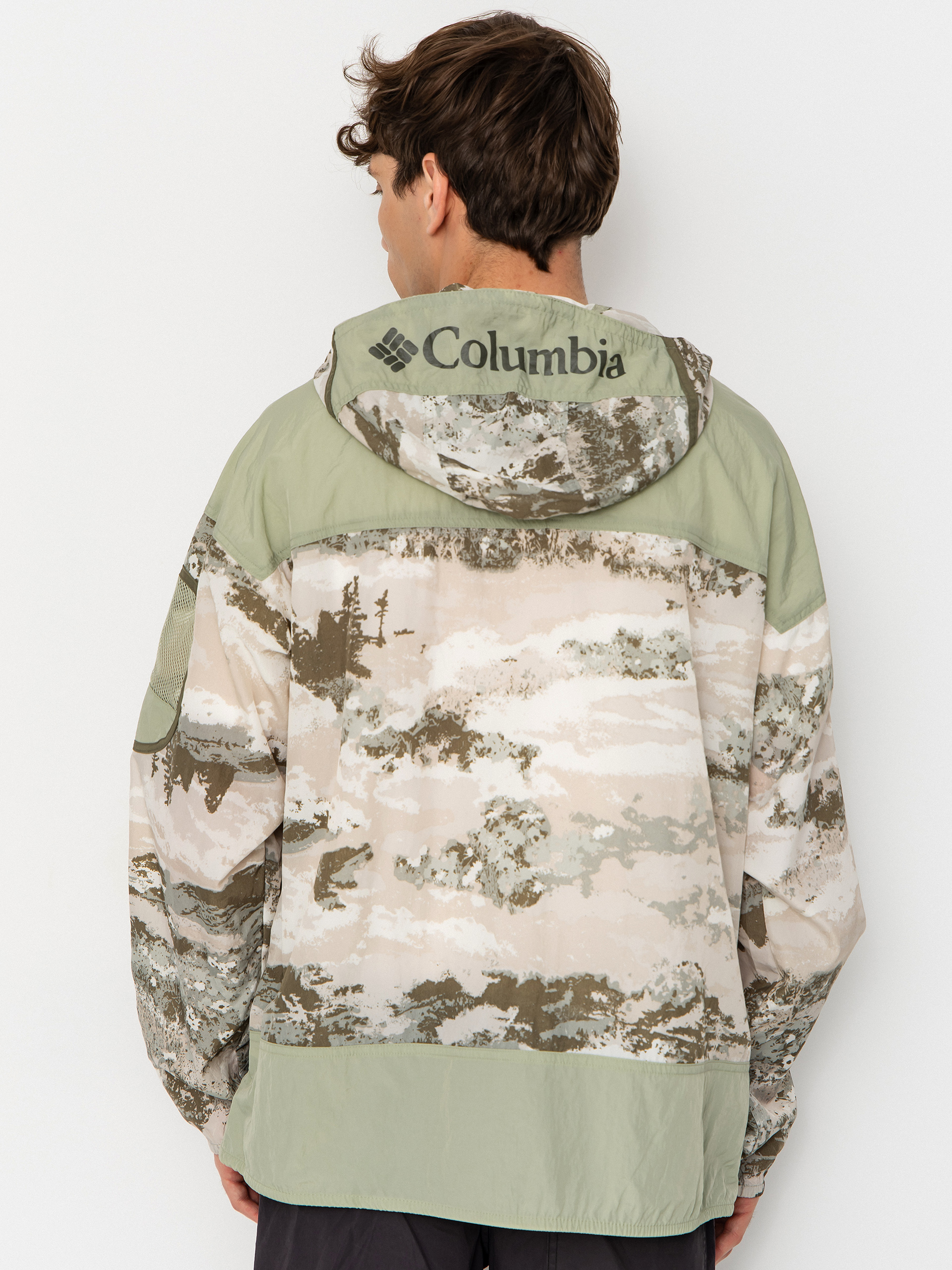 Geacă Columbia Challenger II Novelty Windbreaker (safari fieldaze/safari)