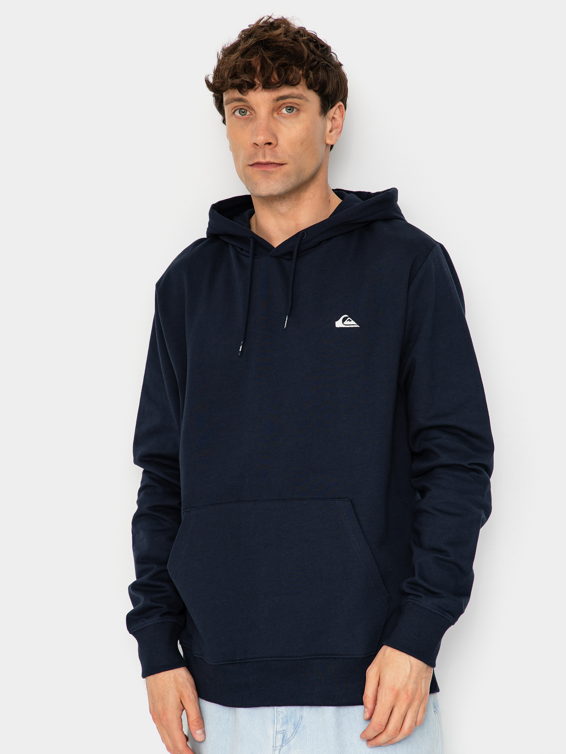 Hanorac cu glugă Quiksilver Basic HD (dark navy)