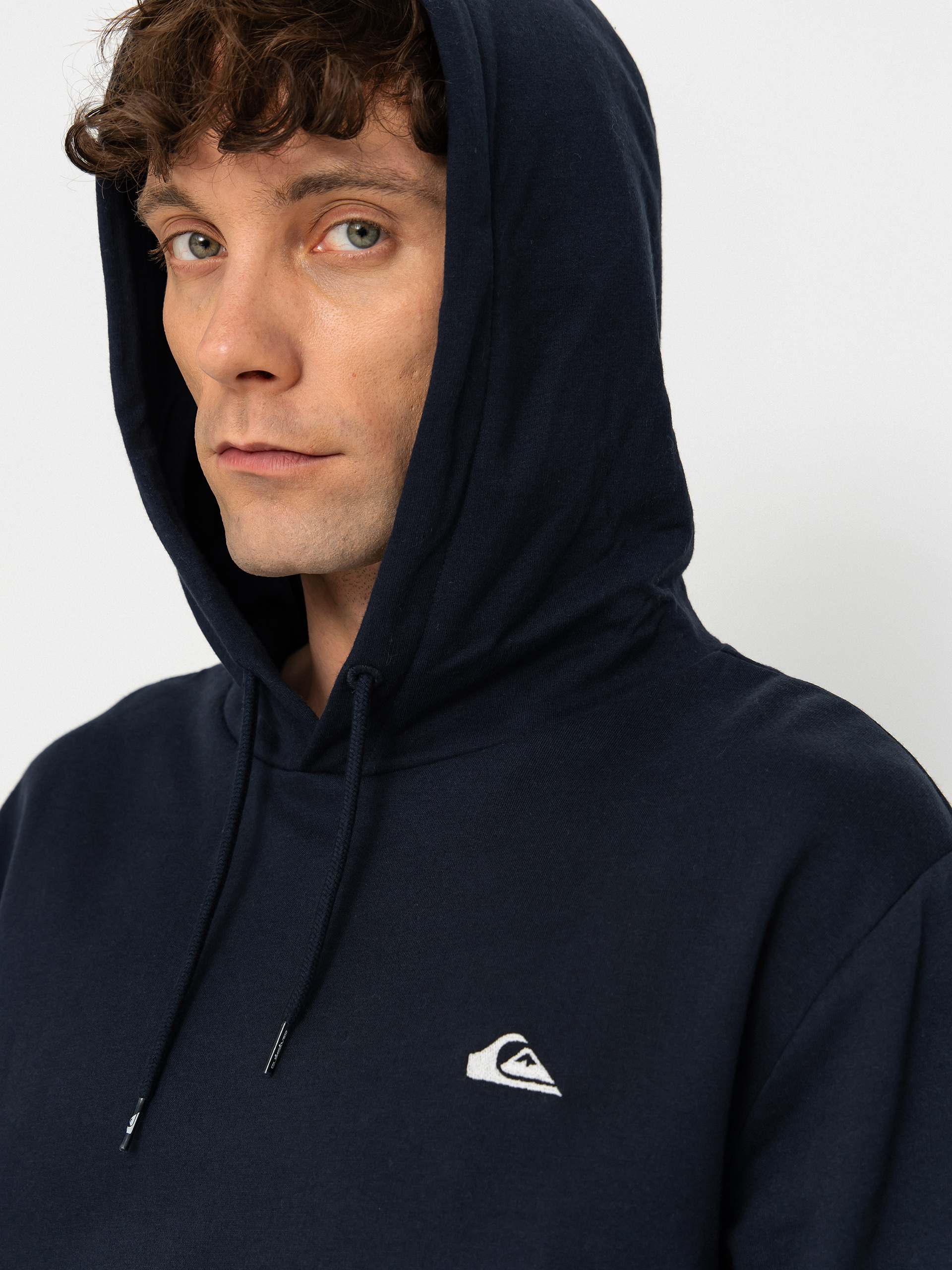 Hanorac cu glugă Quiksilver Basic HD (dark navy)