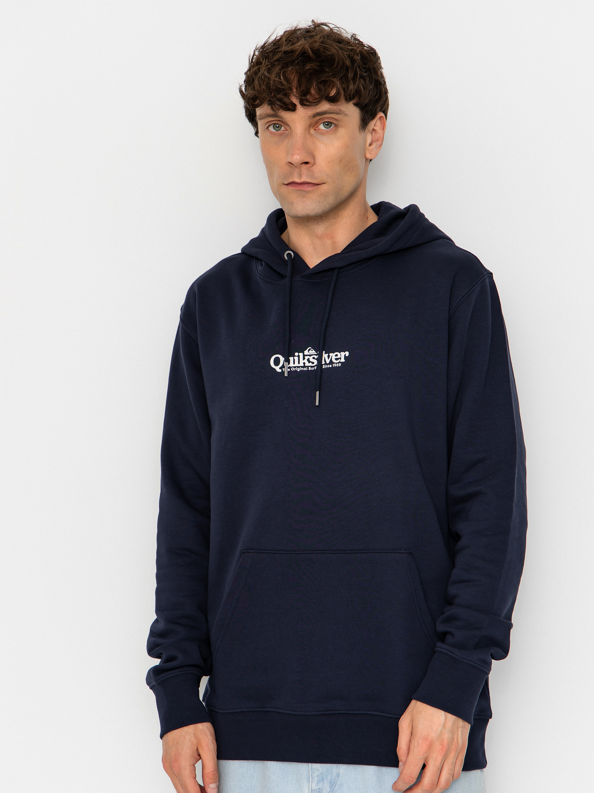 Hanorac cu glugu0103 Quiksilver Fineline HD (dark navy)
