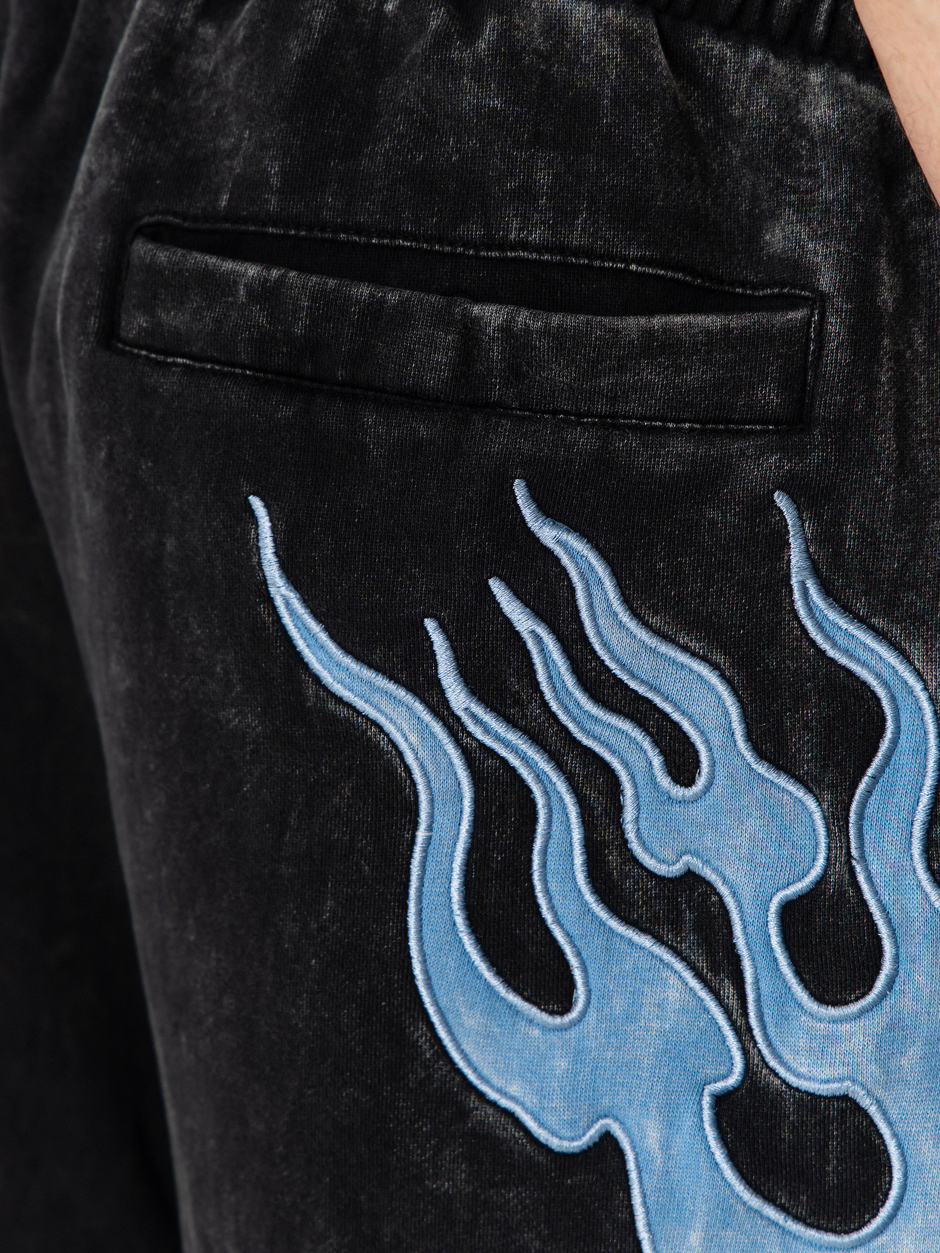 Pantaloni scurți DGK Storm (washed black)